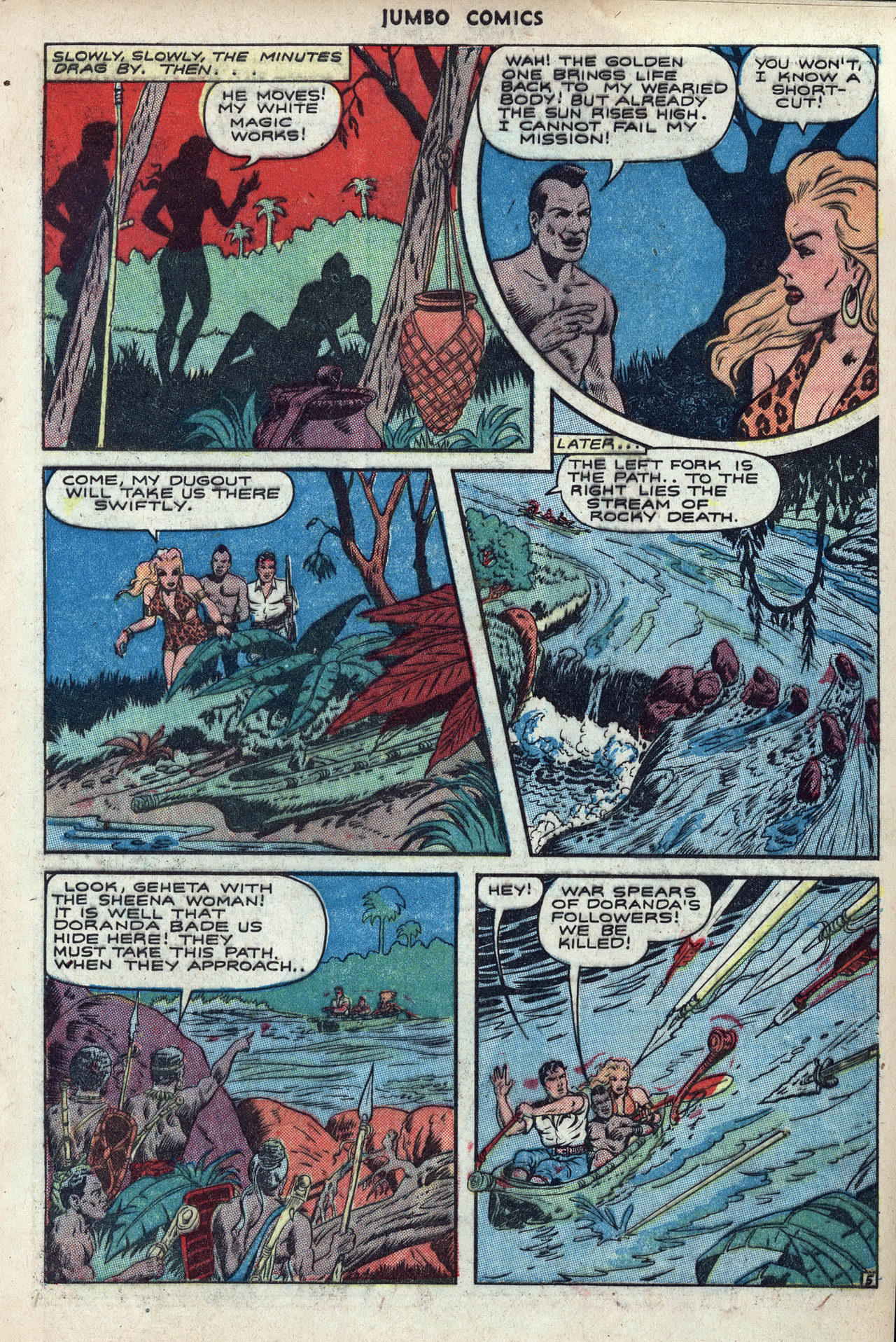 Read online Jumbo Comics comic -  Issue #66 - 7