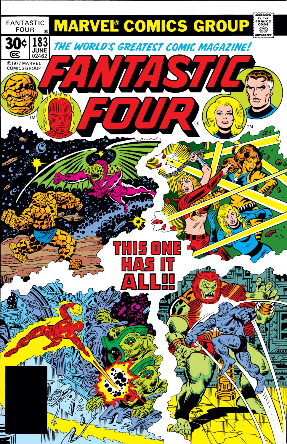 Read online Fantastic Four (1961) comic -  Issue #183 - 1