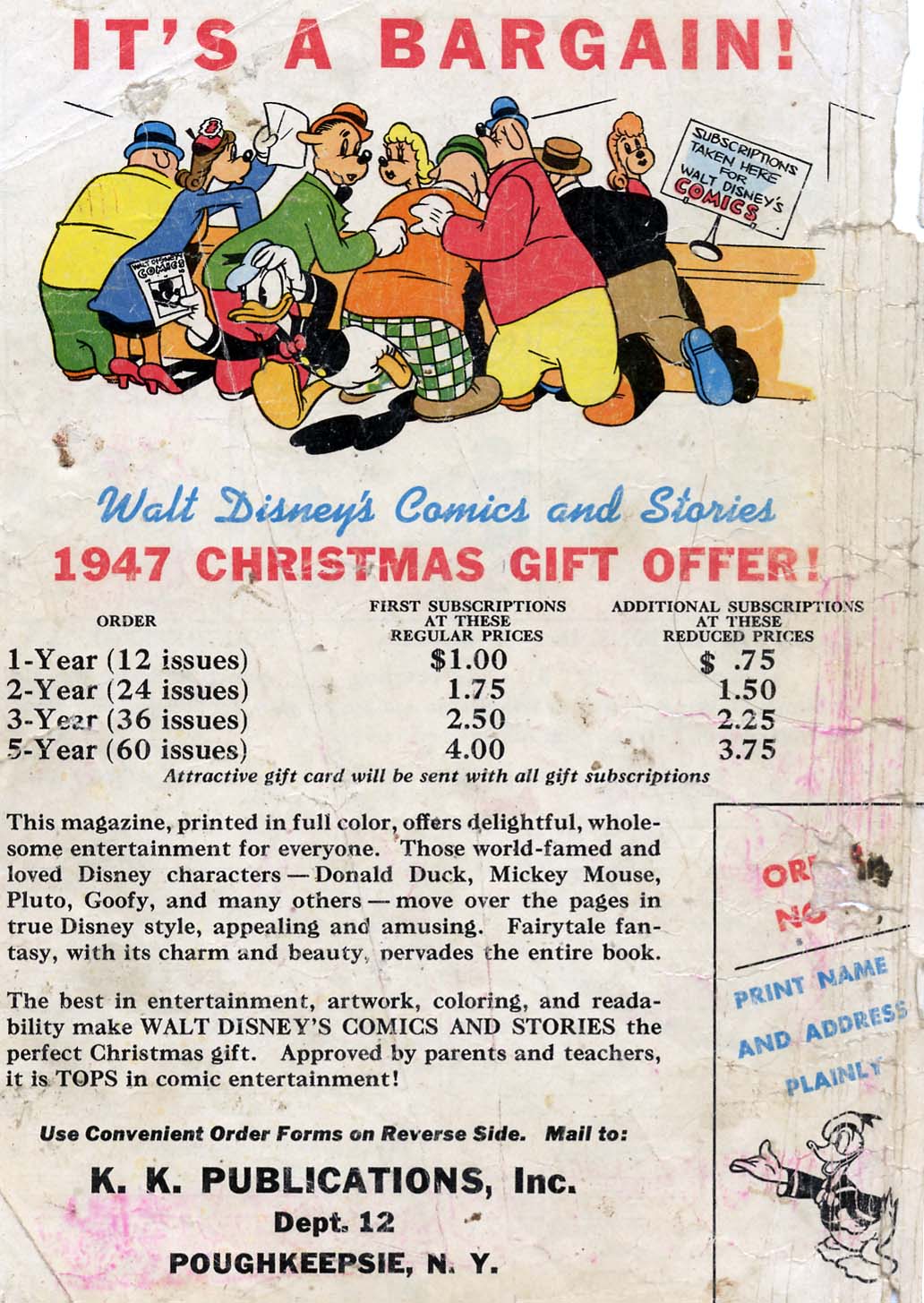 Read online Walt Disney's Comics and Stories comic -  Issue #87 - 52