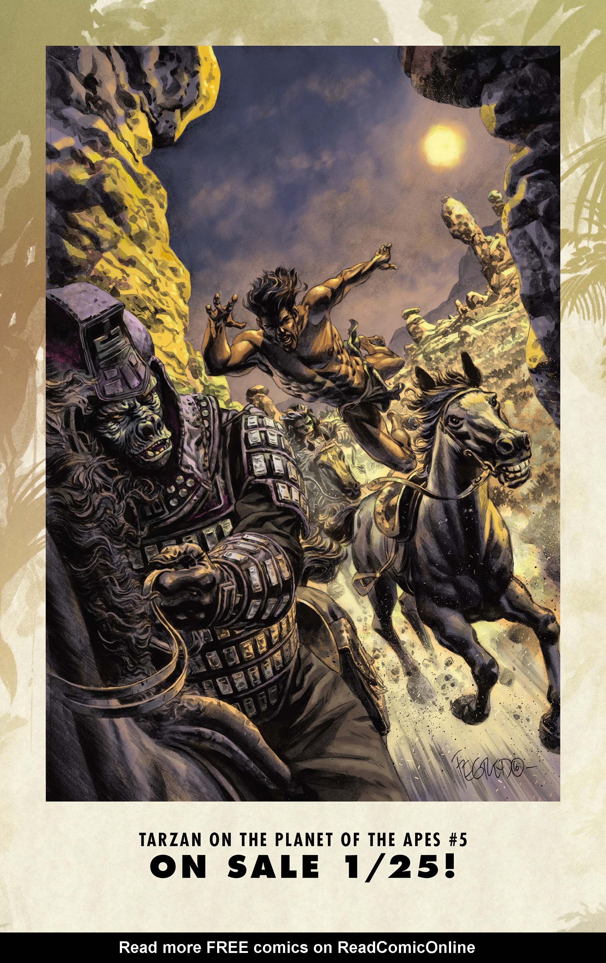 Read online Tarzan On the Planet of the Apes comic -  Issue #4 - 24