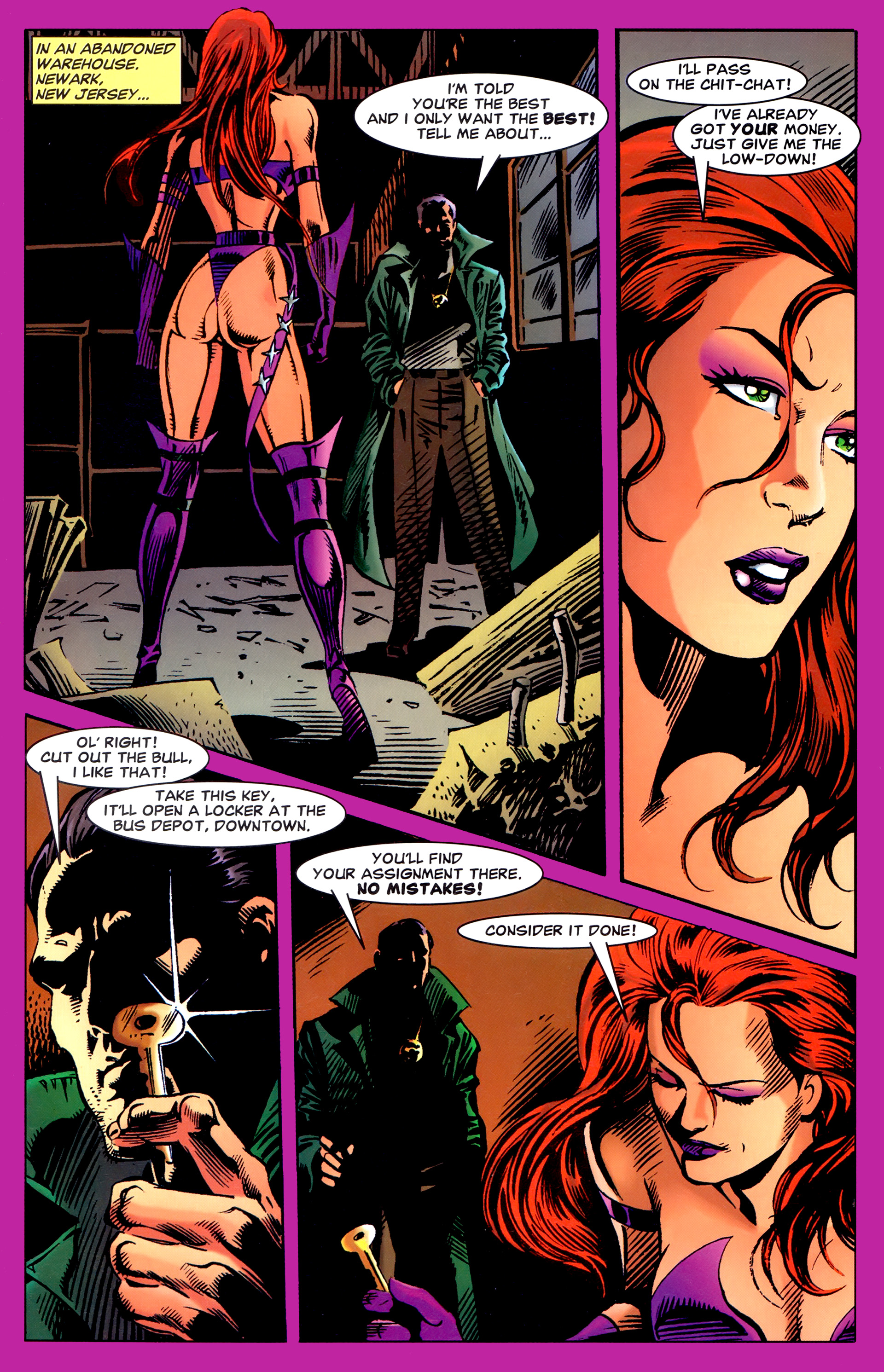 Read online Extremes Of Violet comic -  Issue #0 - 4