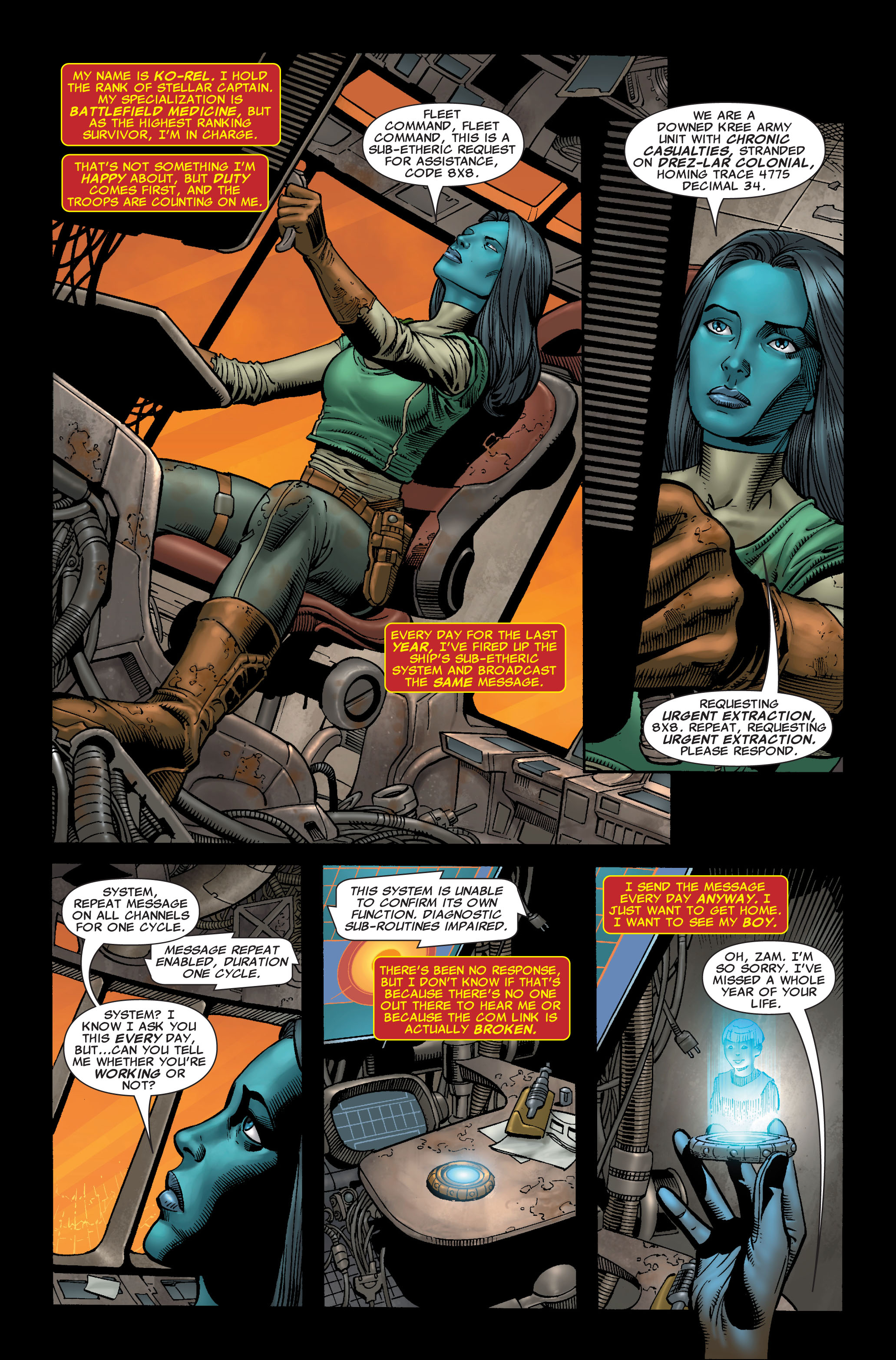 Read online Nova (2007) comic -  Issue # _TPB 1 (Part 1) - 92