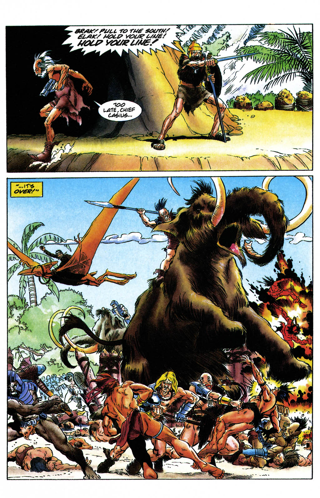Read online Turok, Dinosaur Hunter (1993) comic -  Issue #24 - 16