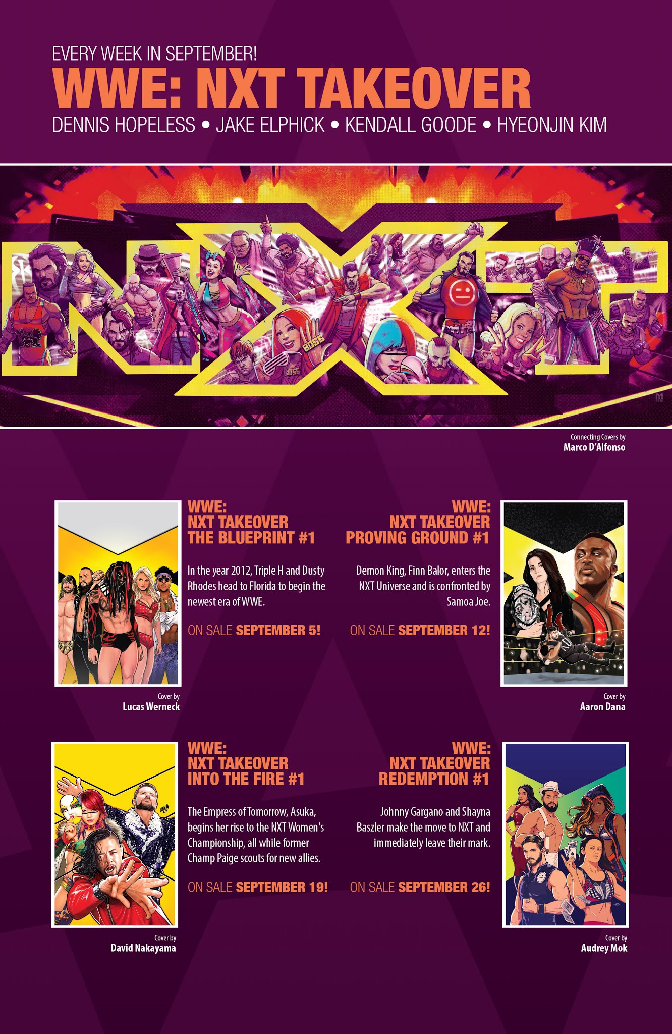 Read online WWE: NXT Takeover - Into the Fire comic -  Issue # Full - 27