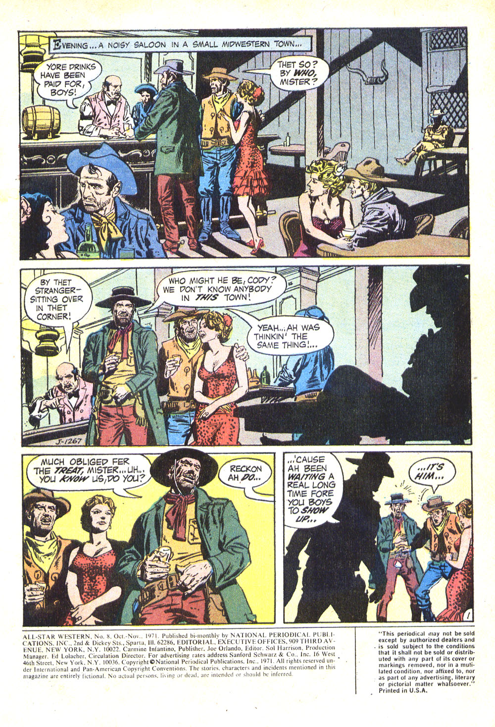 Read online All-Star Western (1970) comic -  Issue #8 - 3
