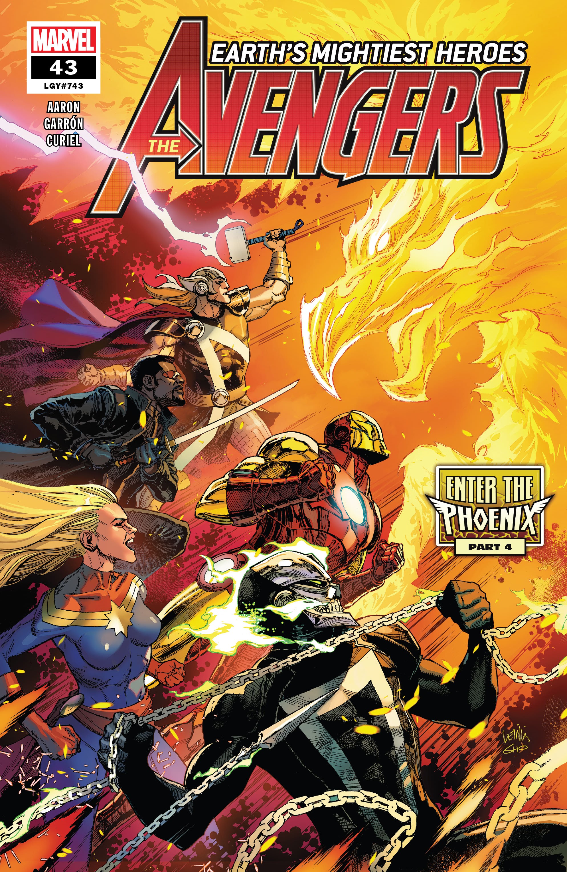 Read online Avengers (2018) comic -  Issue #43 - 1
