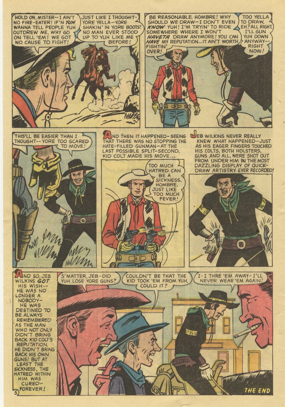 Read online Kid Colt Outlaw comic -  Issue #77 - 32