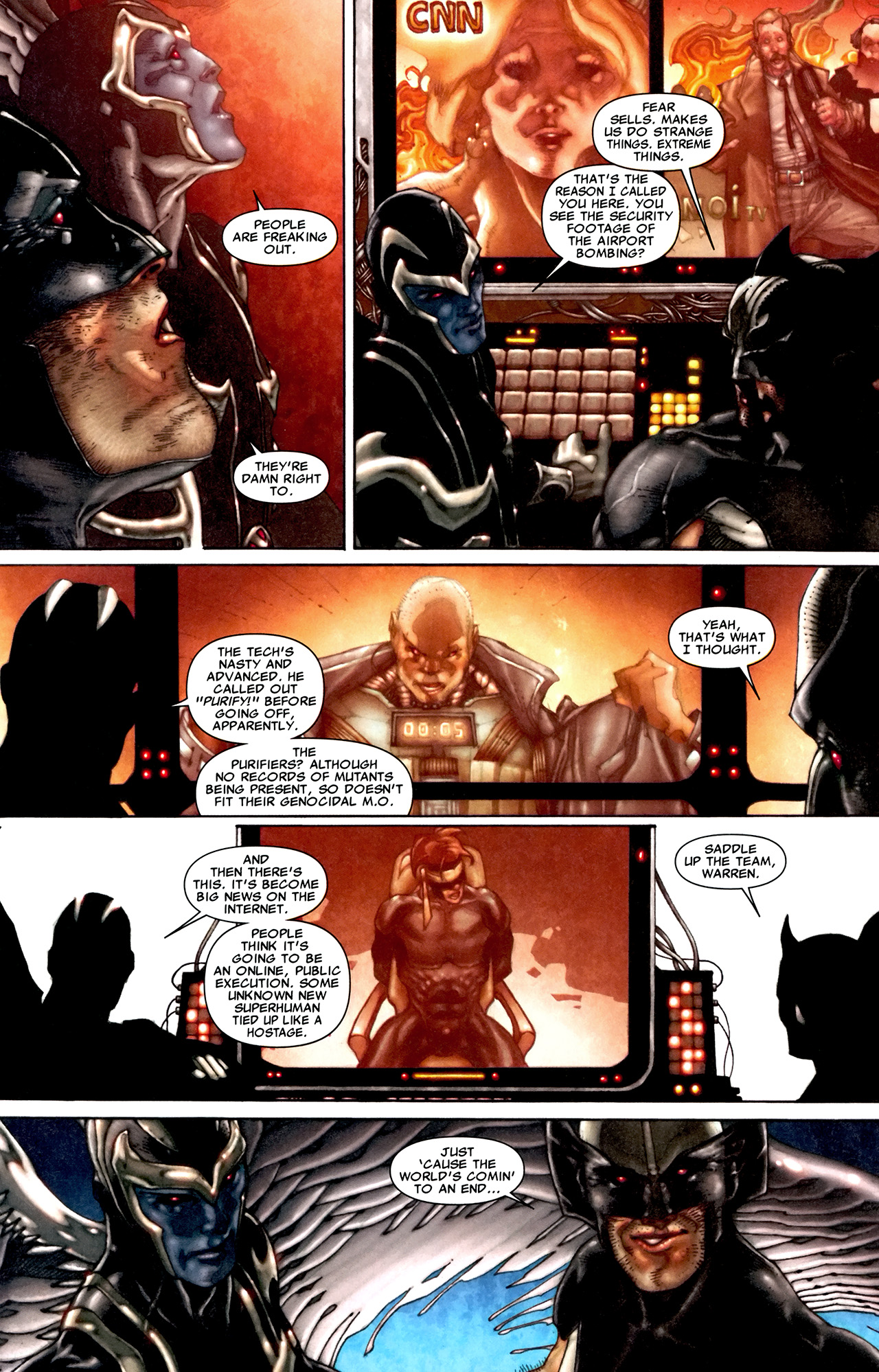 Read online Fear Itself: Uncanny X-Force comic -  Issue #1 - 8
