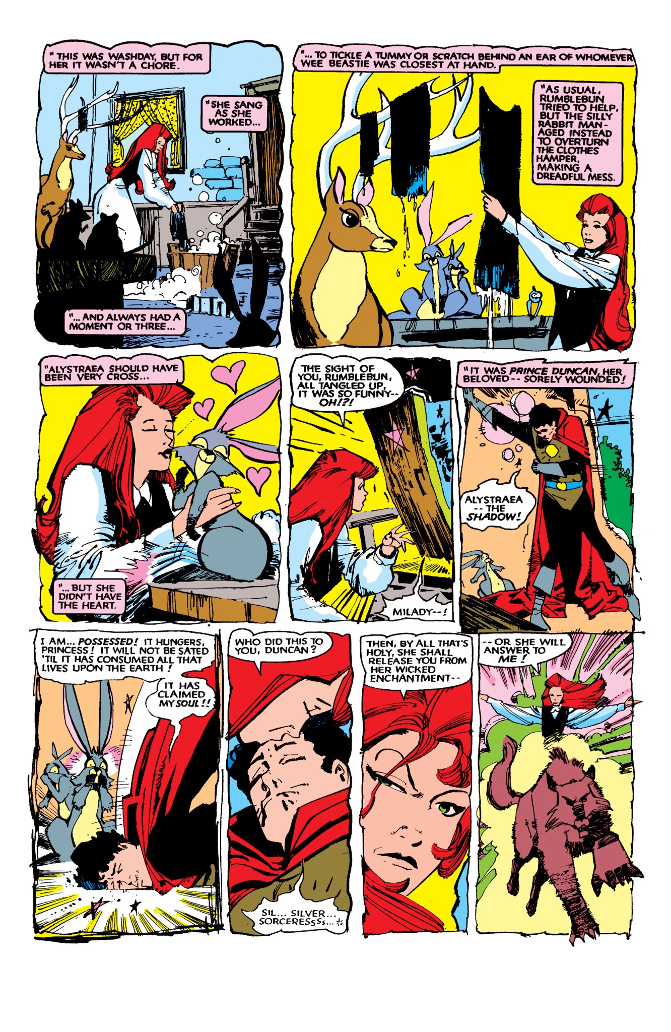 Read online New Mutants Classic comic -  Issue # TPB 3 - 163