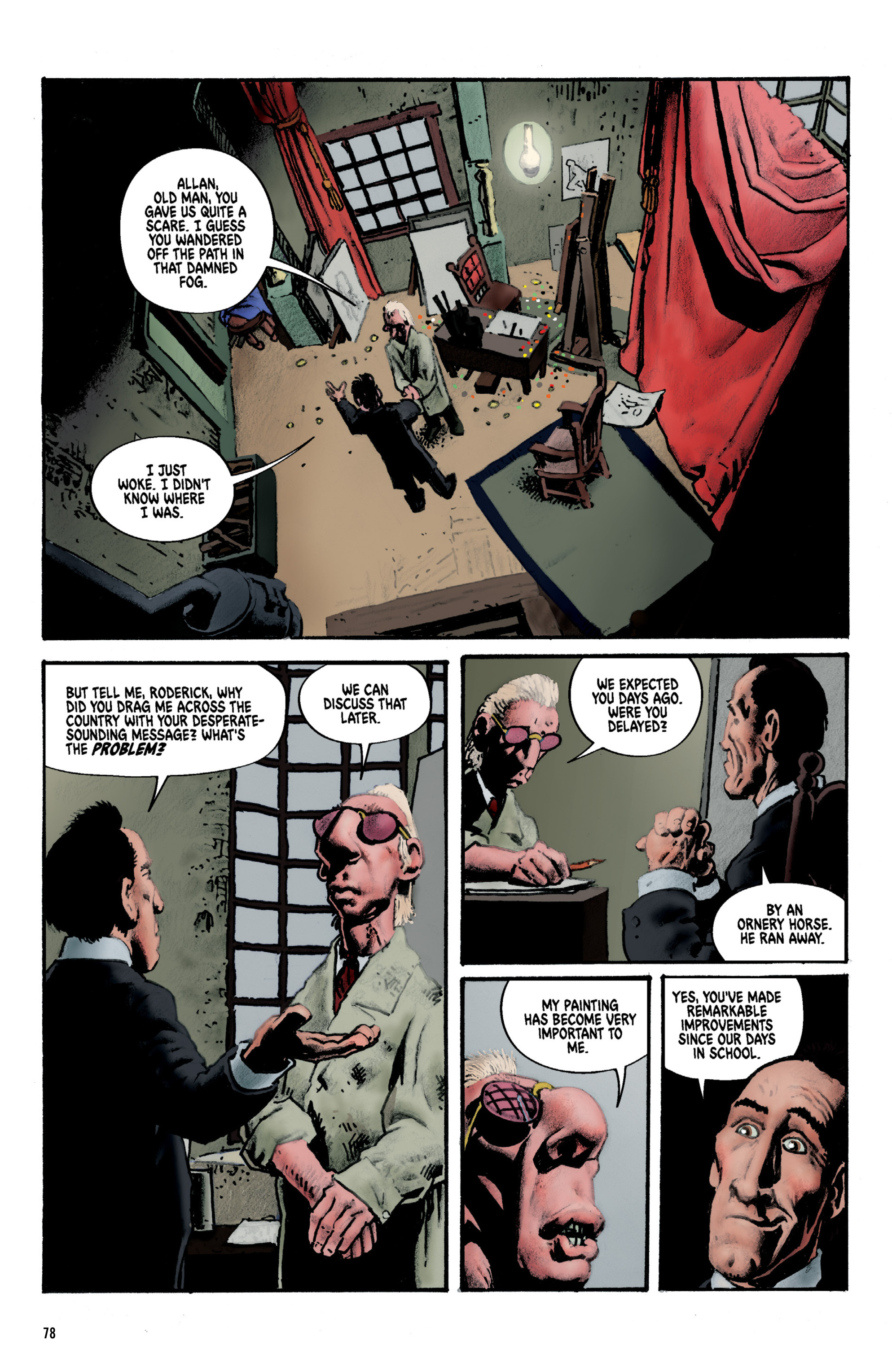 Read online Edgar Allen Poe's Spirits of the Dead comic -  Issue # TPB (Part 1) - 79