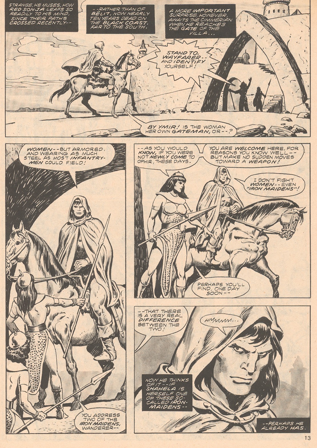 Read online The Savage Sword Of Conan comic -  Issue #68 - 13
