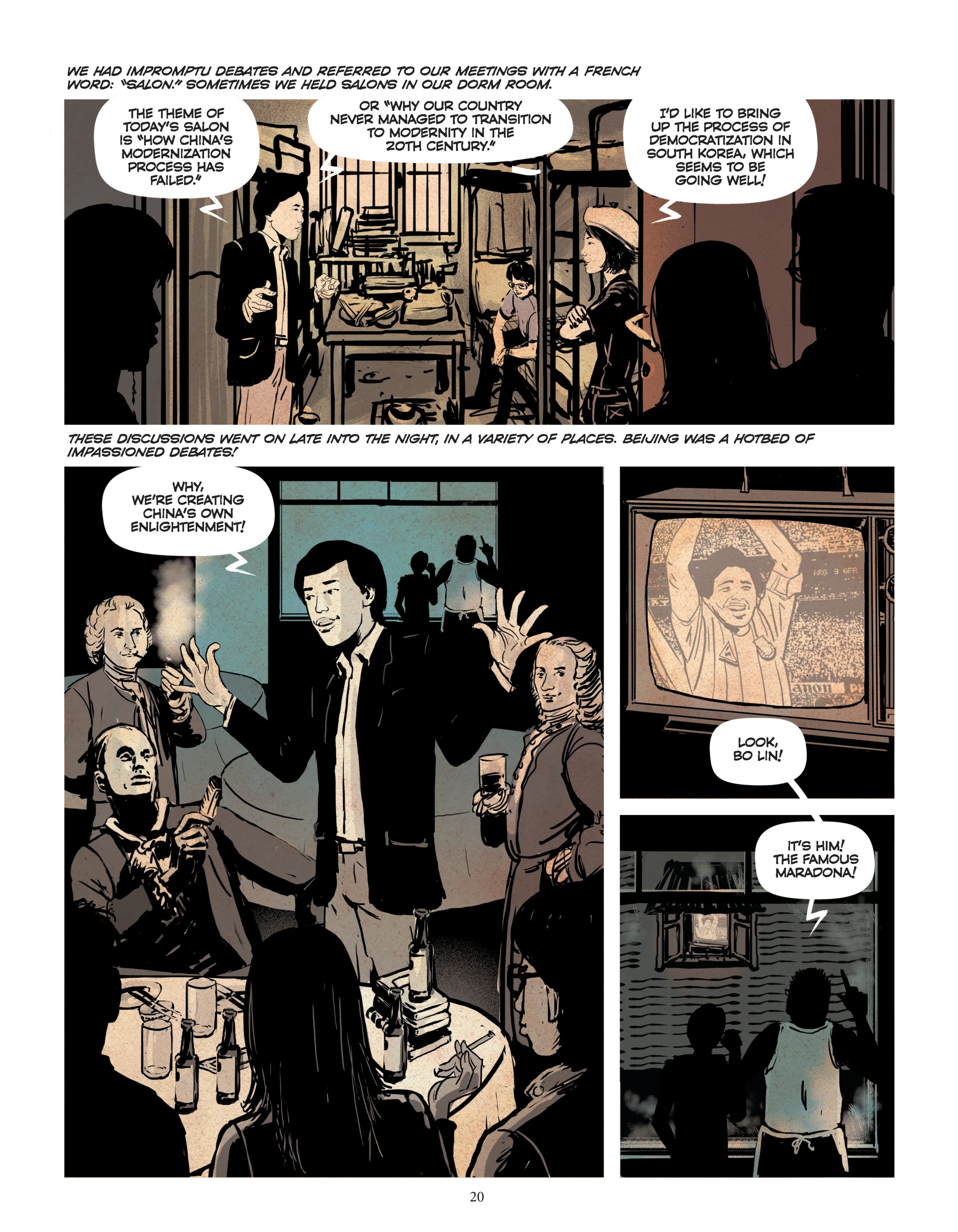 Read online Tiananmen 1989: Our Shattered Hopes comic -  Issue # TPB - 24