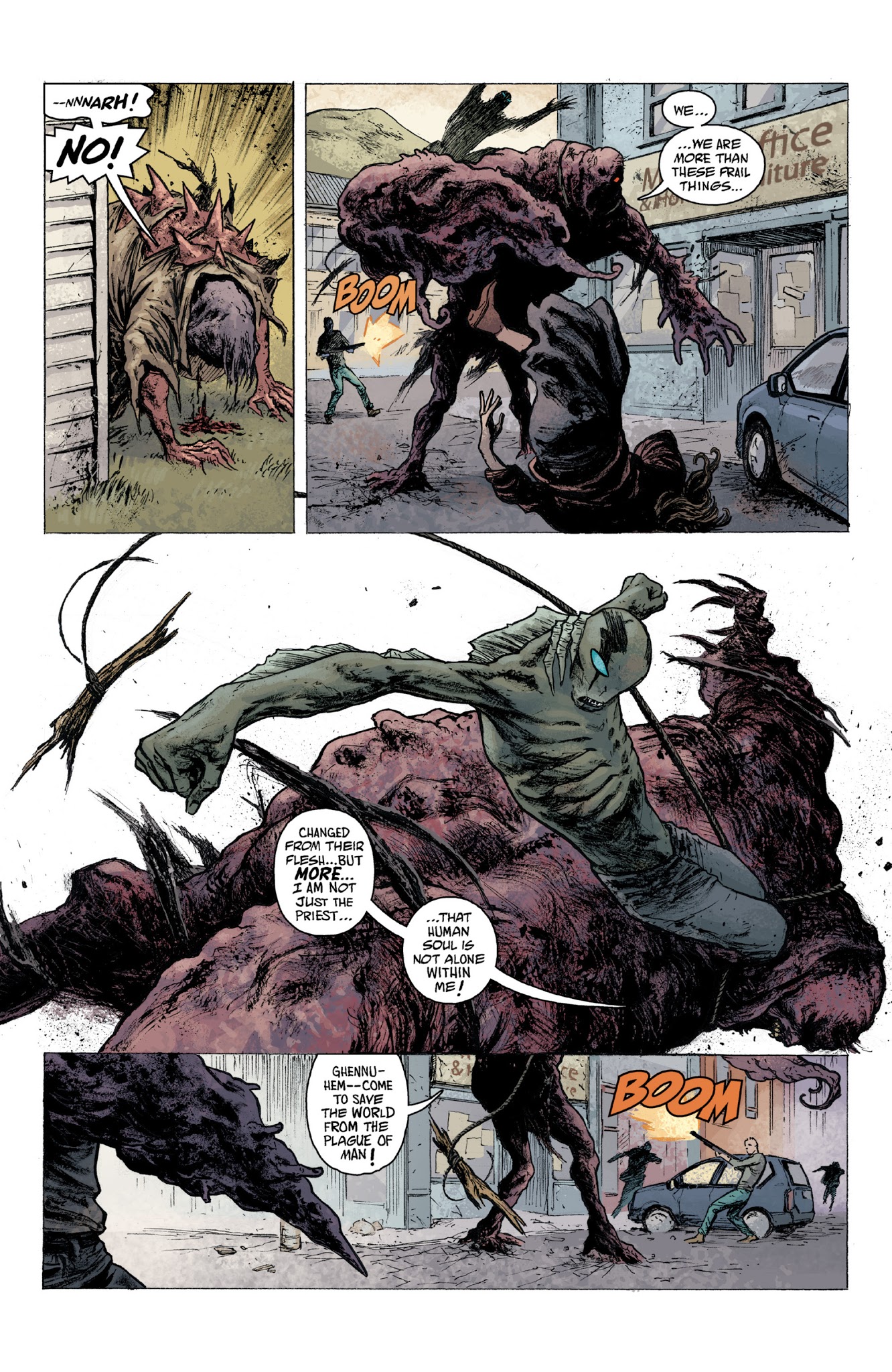 Read online Abe Sapien: Dark and Terrible and The New Race of Man comic -  Issue # TPB - 58