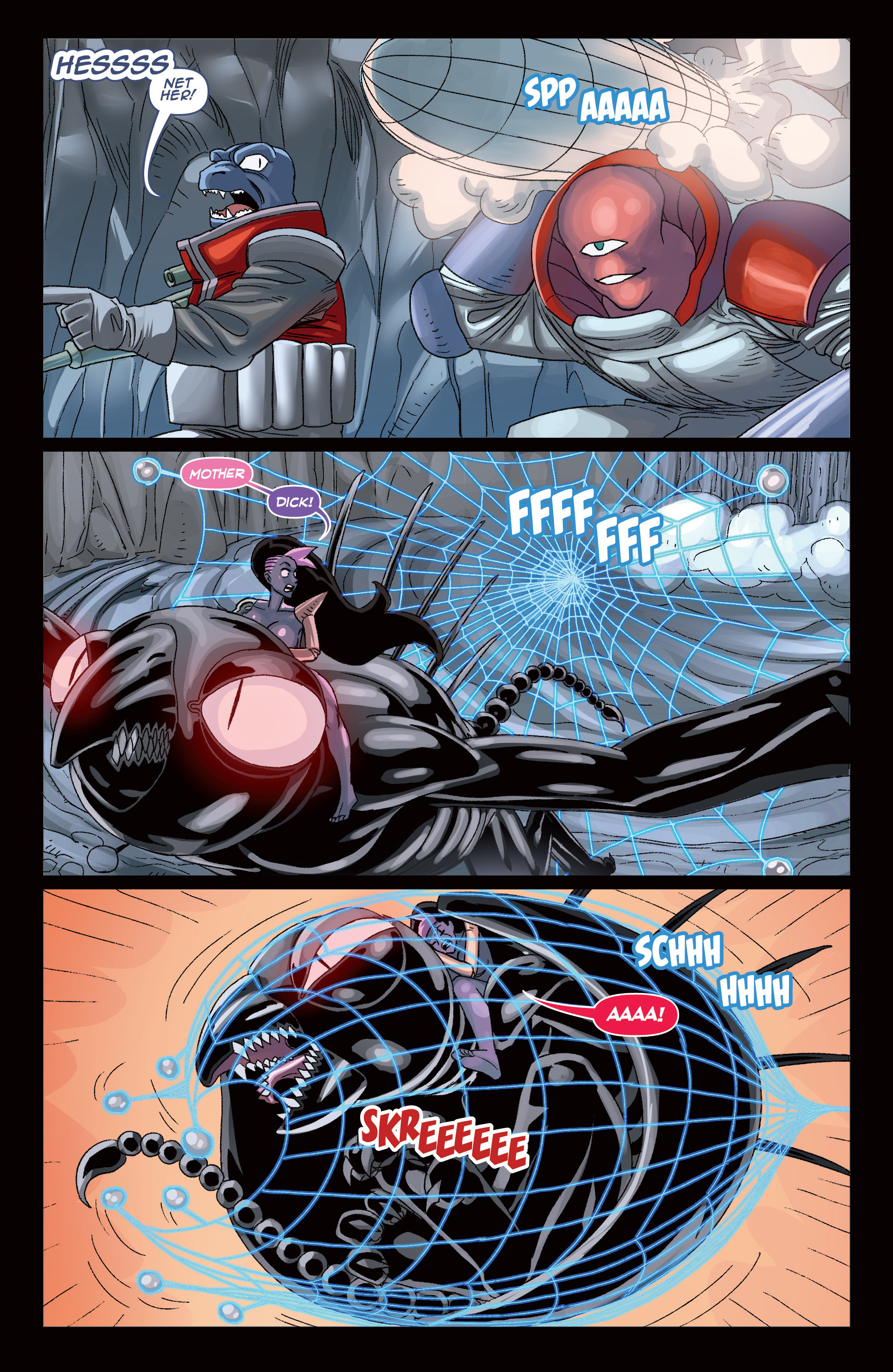 Read online Amalgama: Space Zombie comic -  Issue #3 - 12