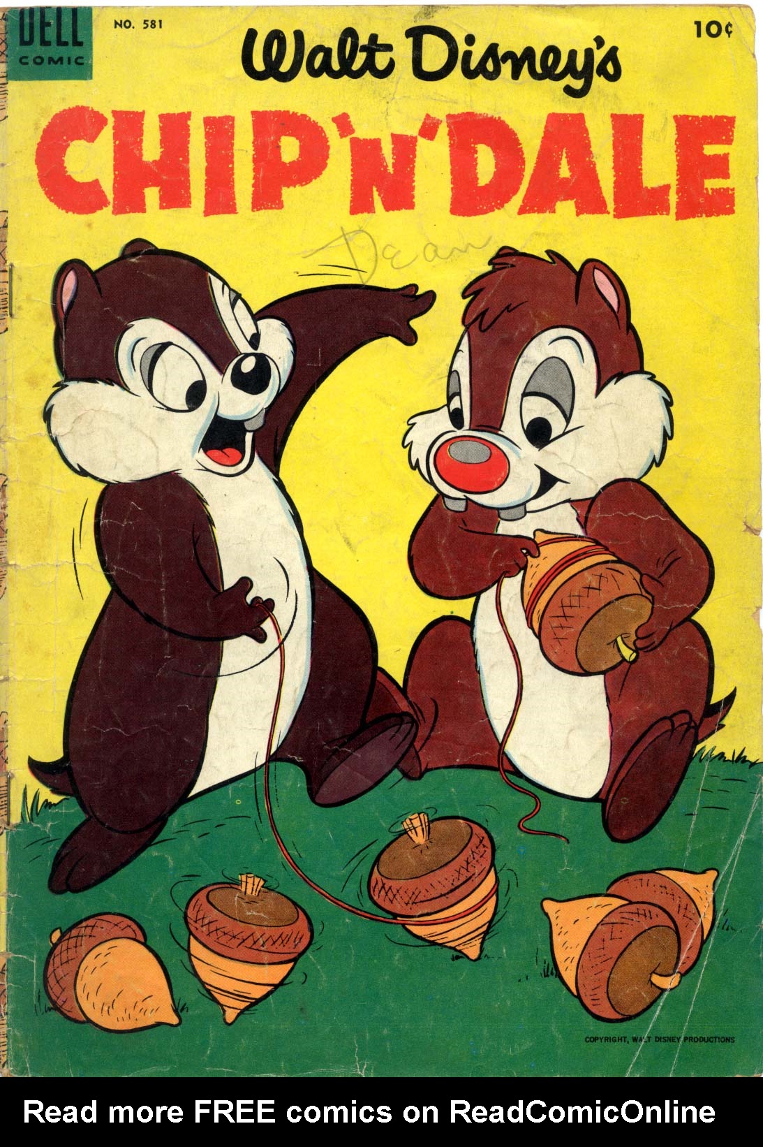 Read online Four Color Comics comic -  Issue #581 - 1