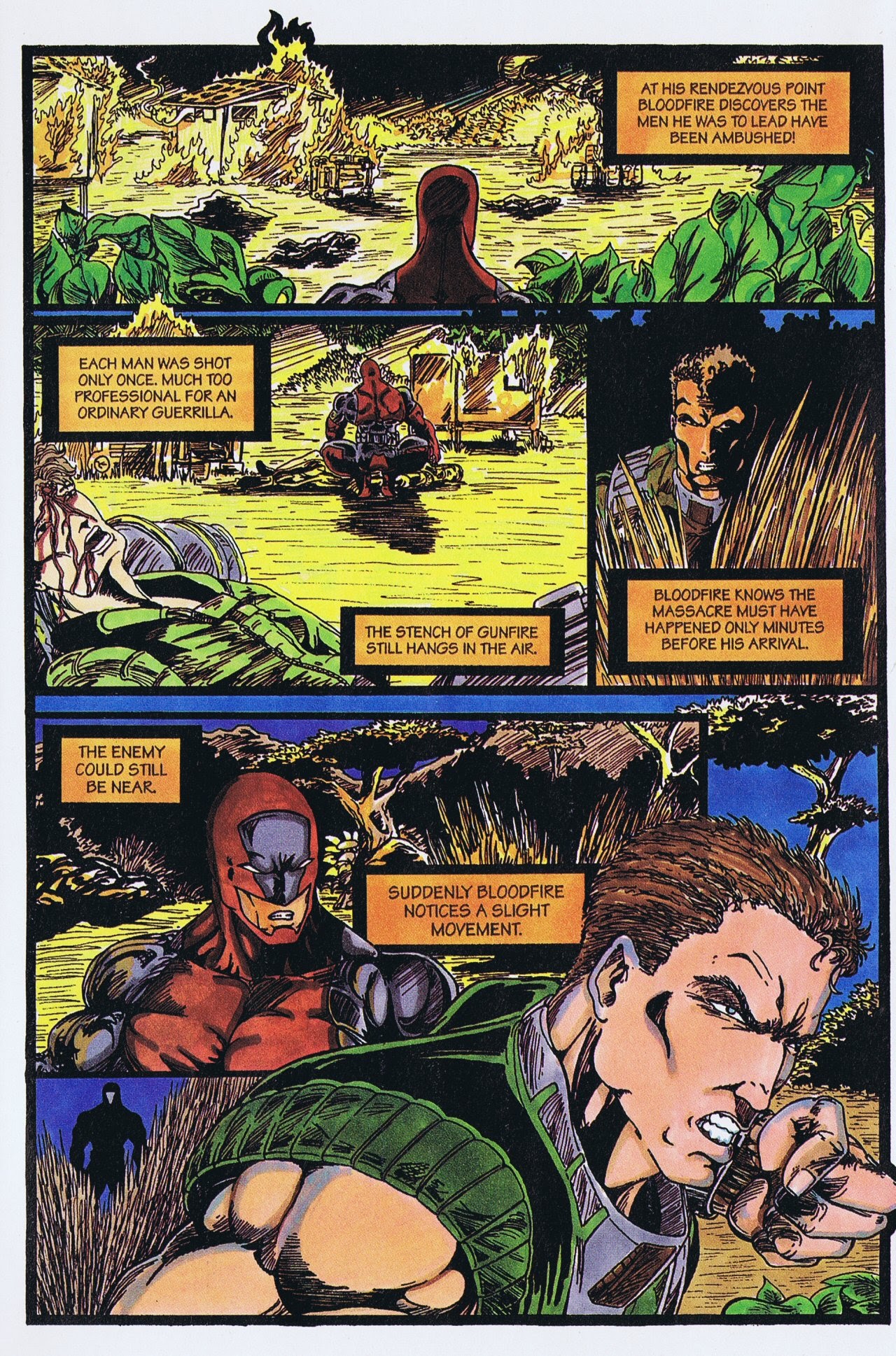 Read online Bloodfire comic -  Issue #1 - 4