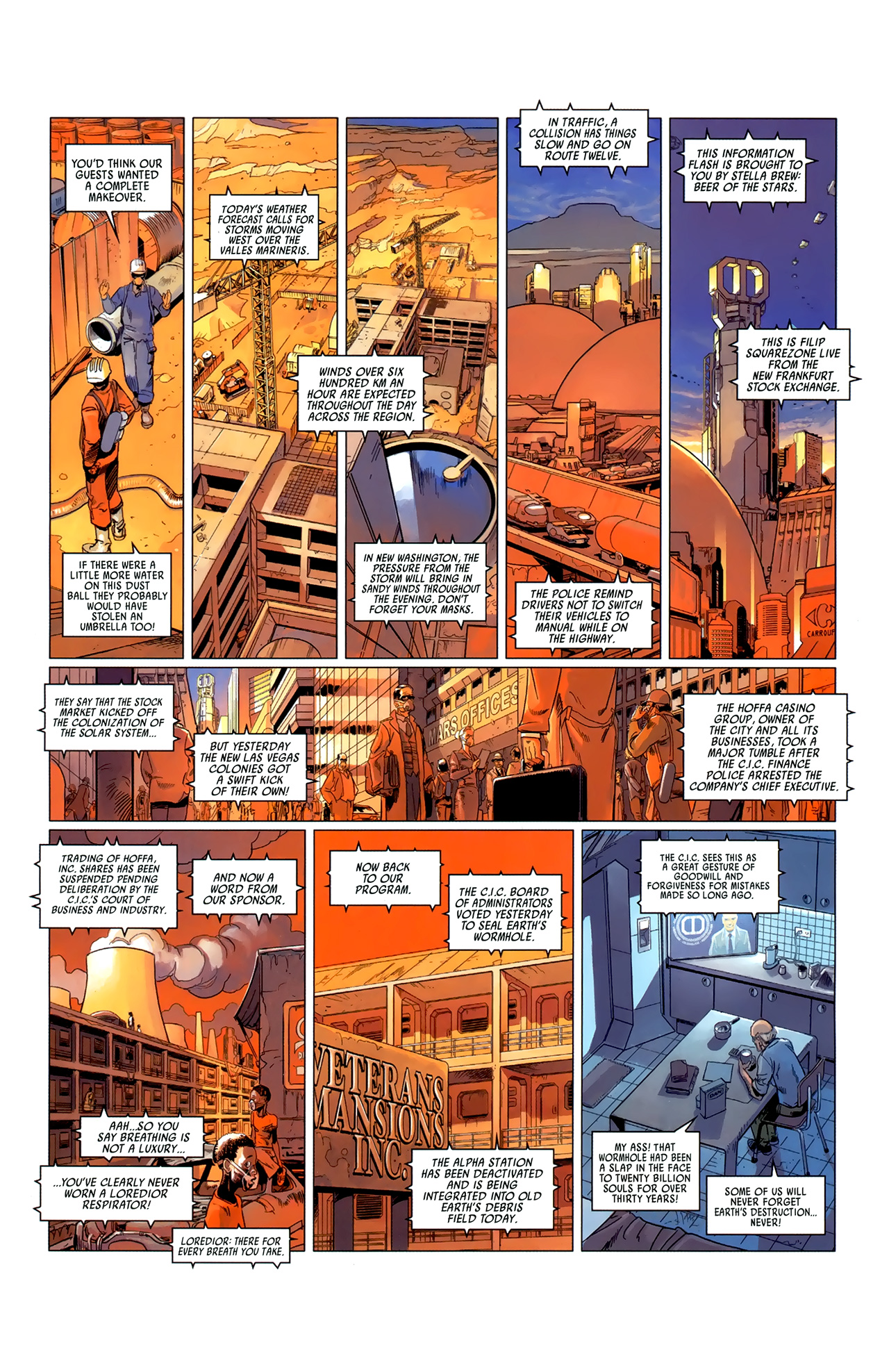 Read online Universal War One: Revelations comic -  Issue #3 - 10