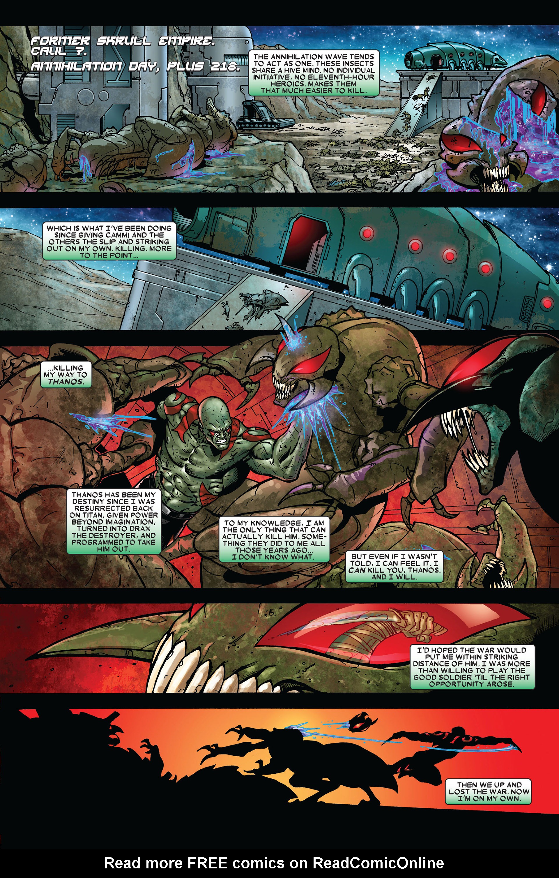 Read online Annihilation comic -  Issue #4 - 2