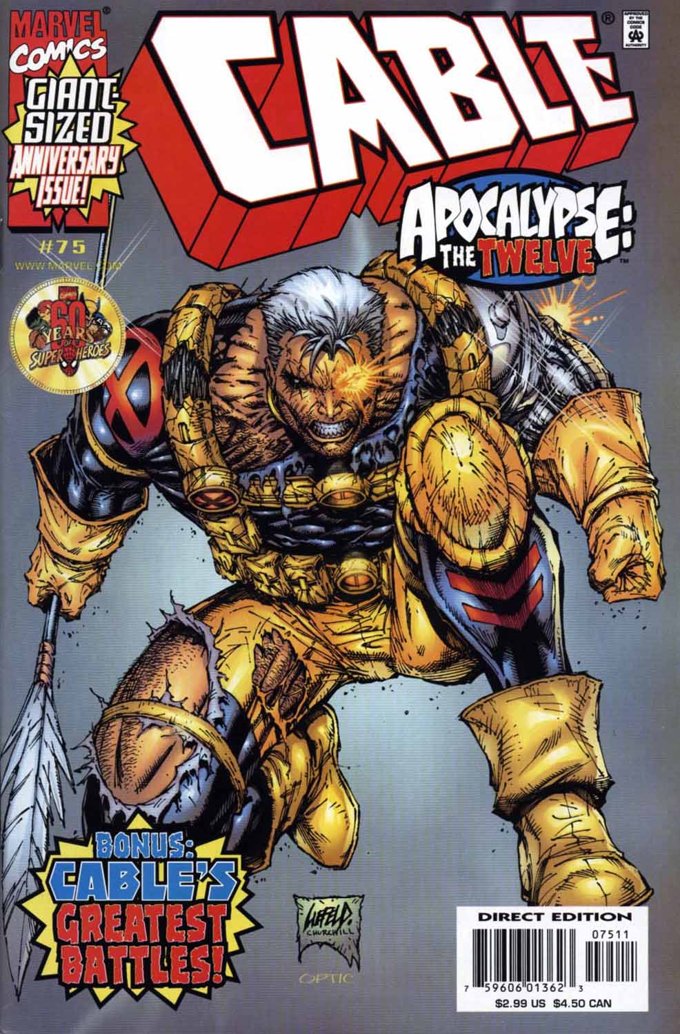 Read online Cable (1993) comic -  Issue #75 - 1