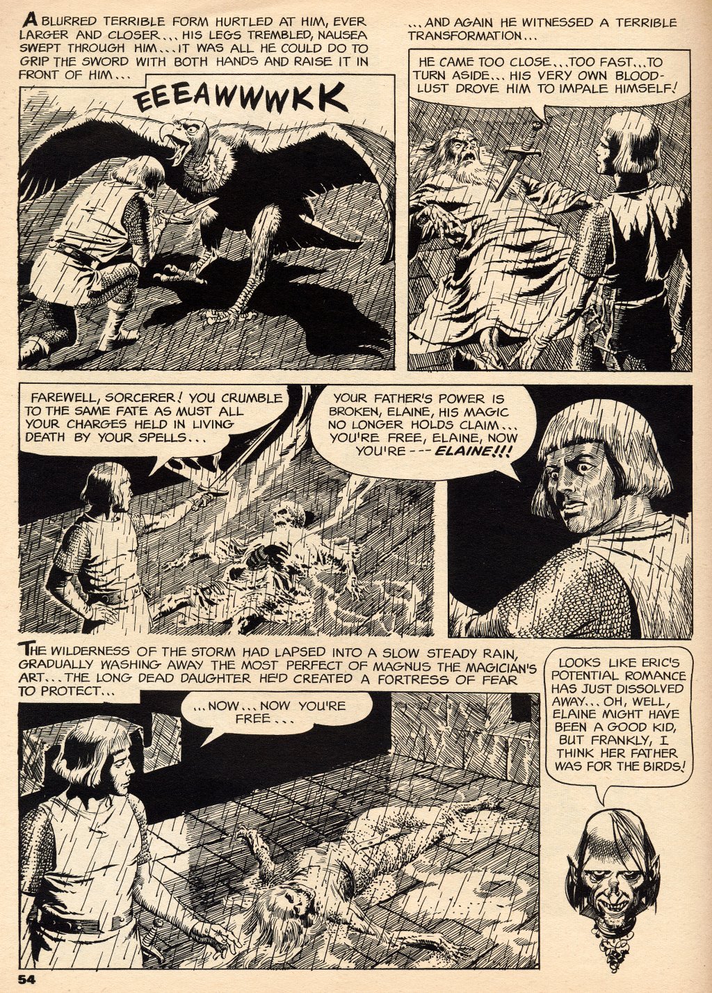 Read online Creepy (1964) comic -  Issue #14 - 54