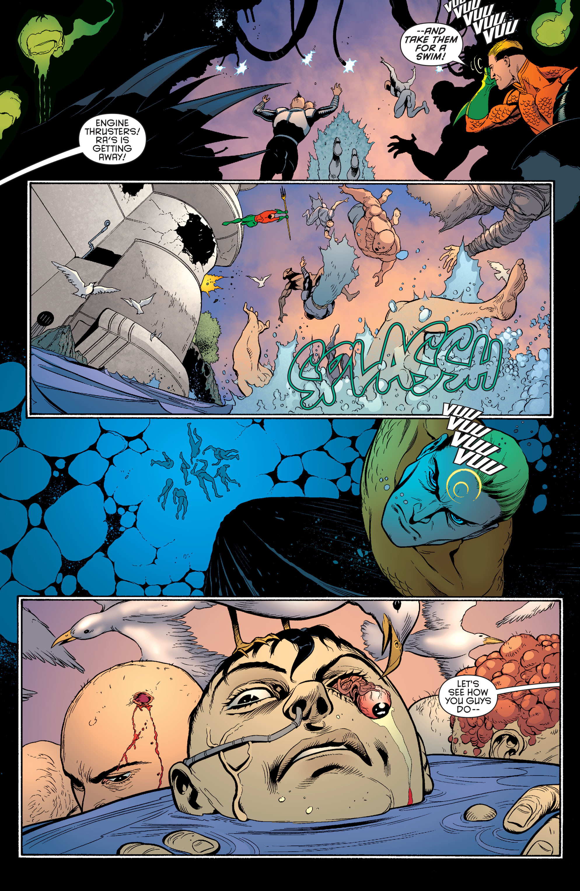 Read online Batman and Robin (2011) comic -  Issue #29 - Batman and Aquaman - 14