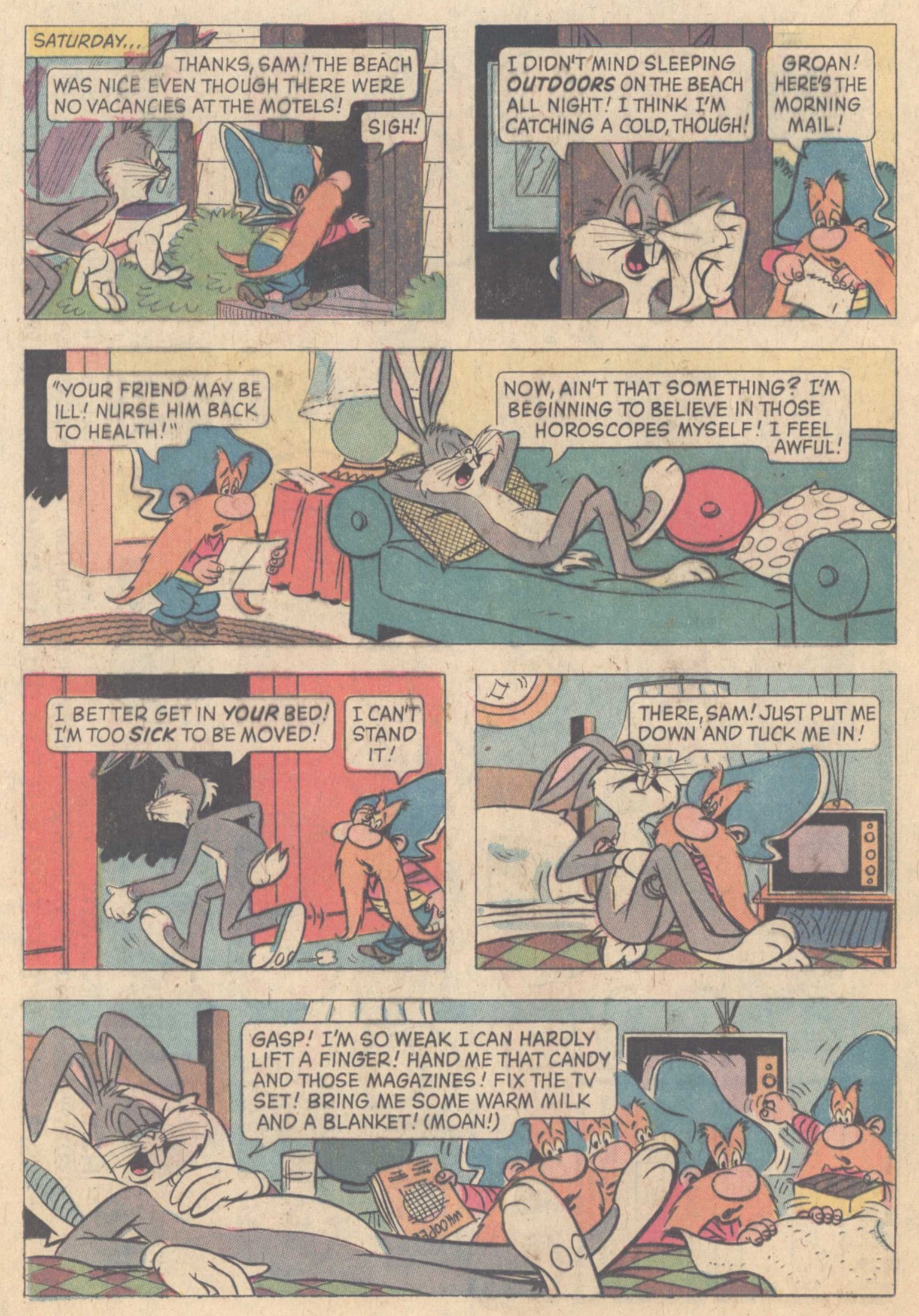 Read online Yosemite Sam and Bugs Bunny comic -  Issue #31 - 20