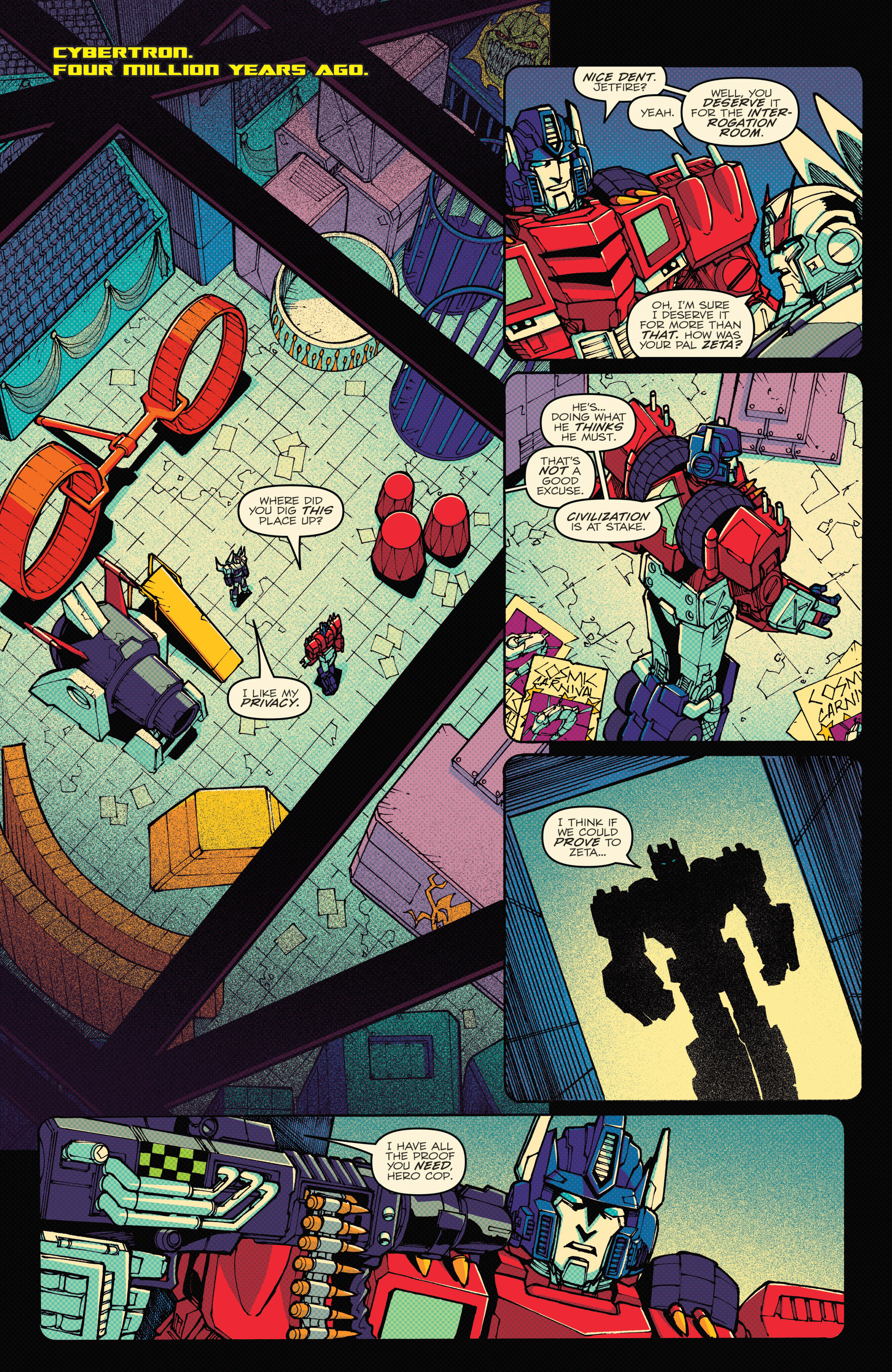 Read online Optimus Prime comic -  Issue #4 - 20