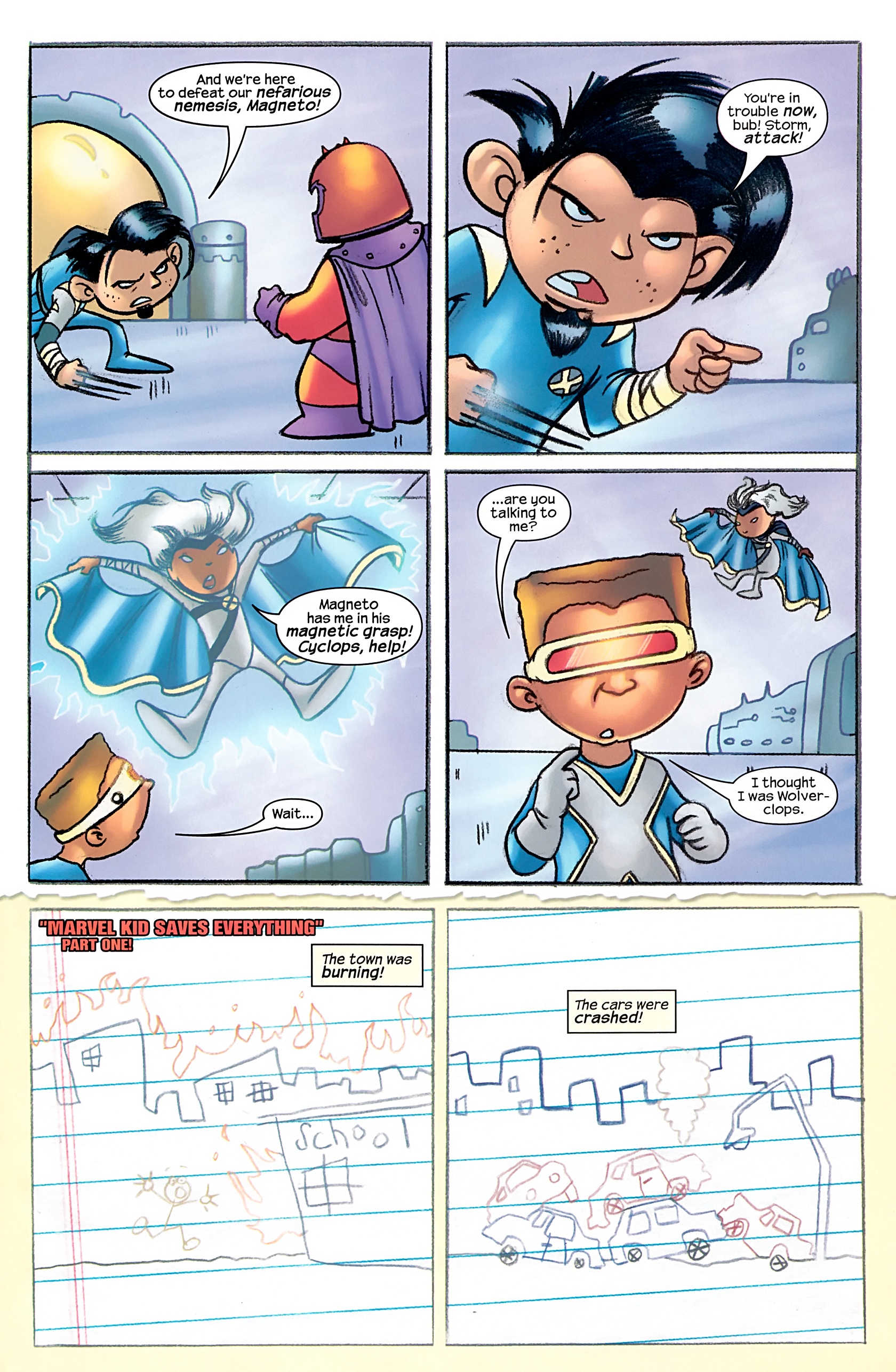 Read online Marvelous Adventures of Gus Beezer comic -  Issue # X-Men - 4