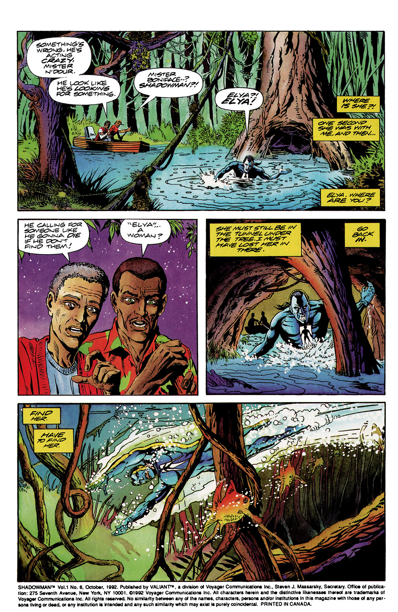 Read online Shadowman (1992) comic -  Issue #6 - 3
