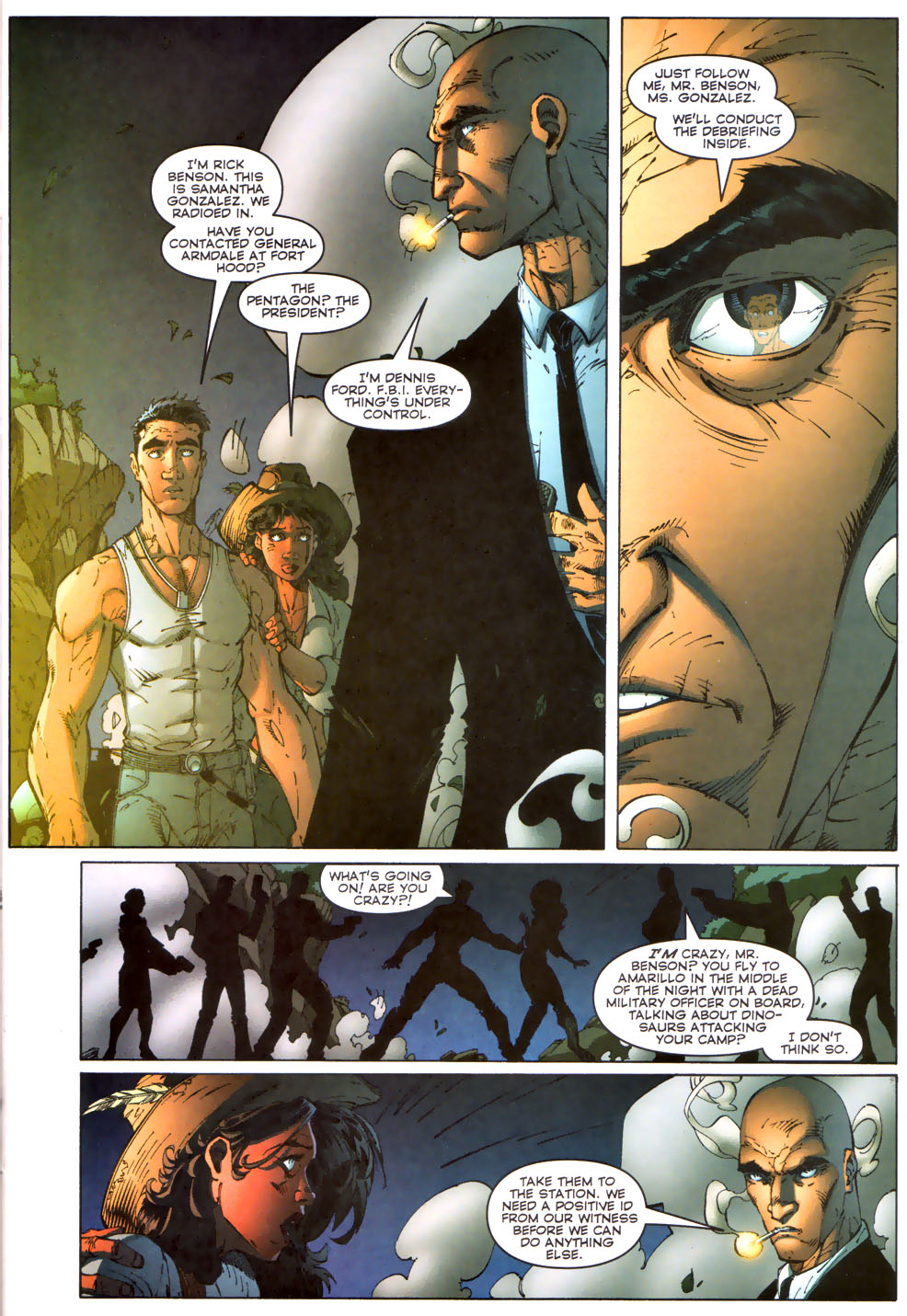 Read online Extinction Event comic -  Issue #3 - 17