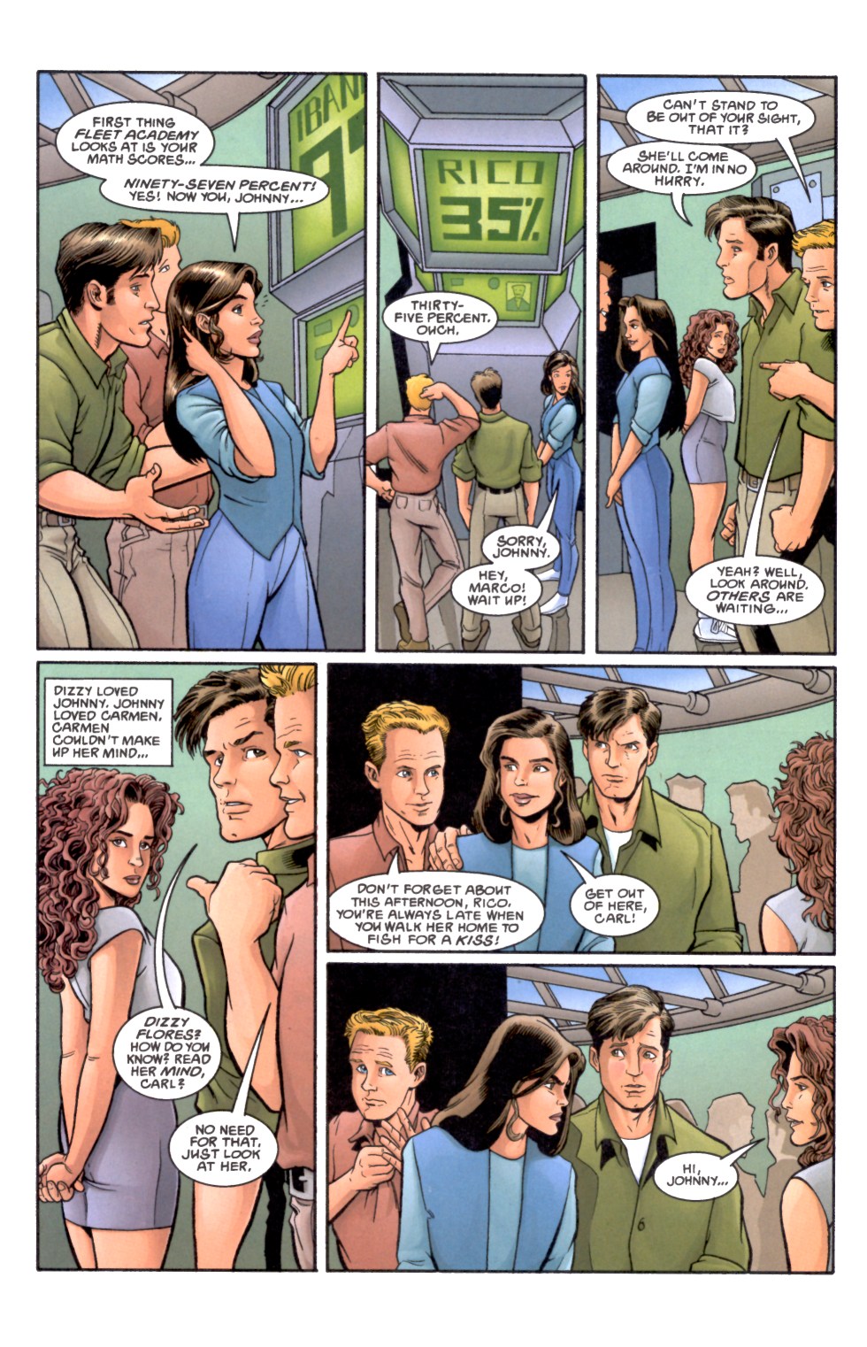 Read online Starship Troopers comic -  Issue #1 - 7