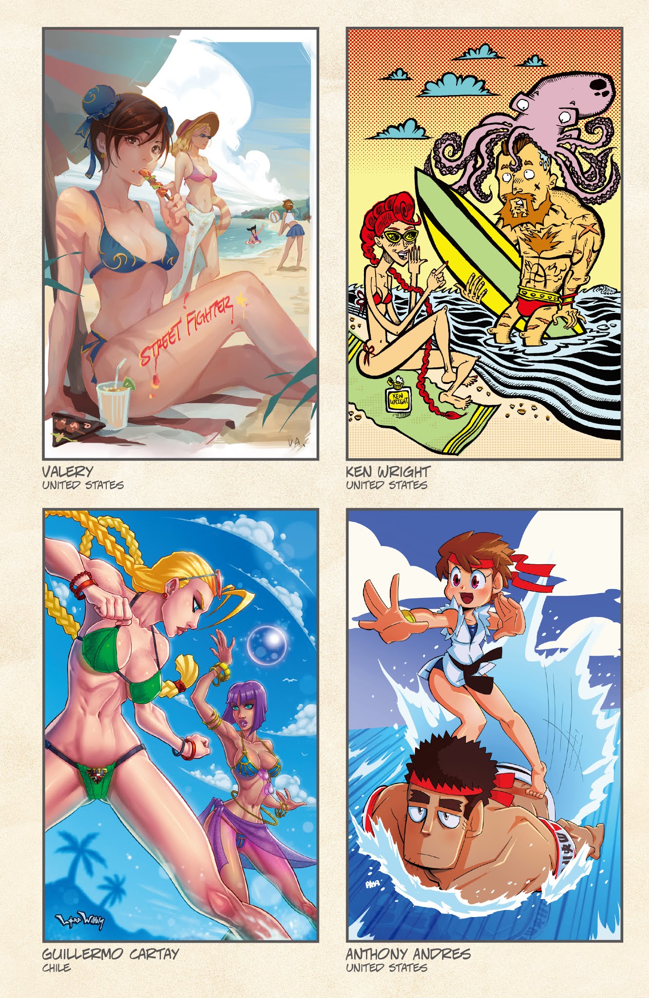 Read online Street Fighter Summer Sports Special 2018 comic -  Issue # Full - 30