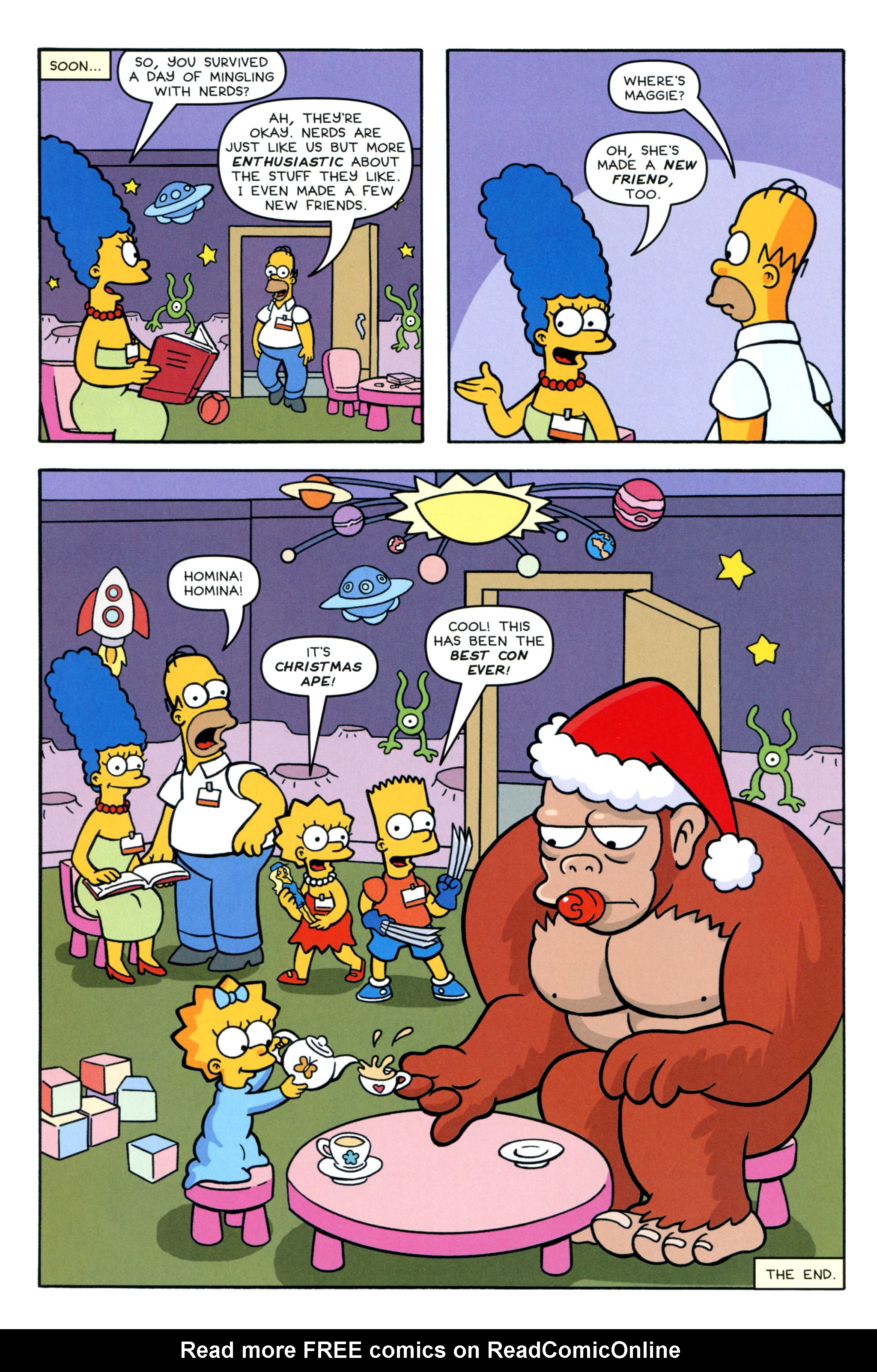 Read online Simpsons Comics comic -  Issue #214 - 23