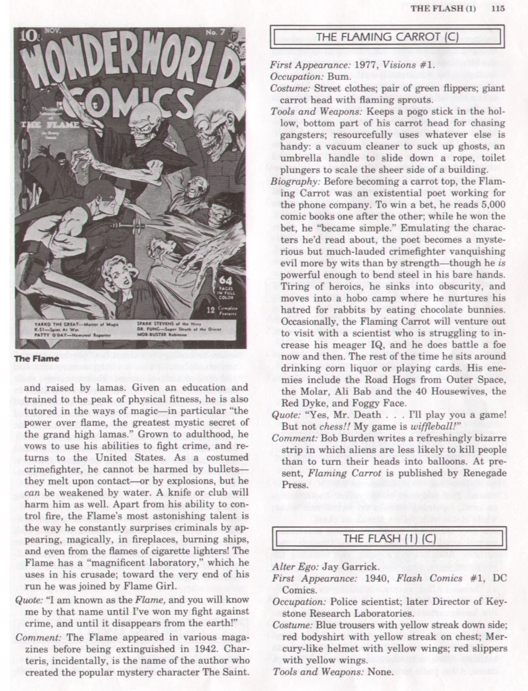 Read online The Encyclopedia of Superheroes comic -  Issue # TPB (Part 2) - 34