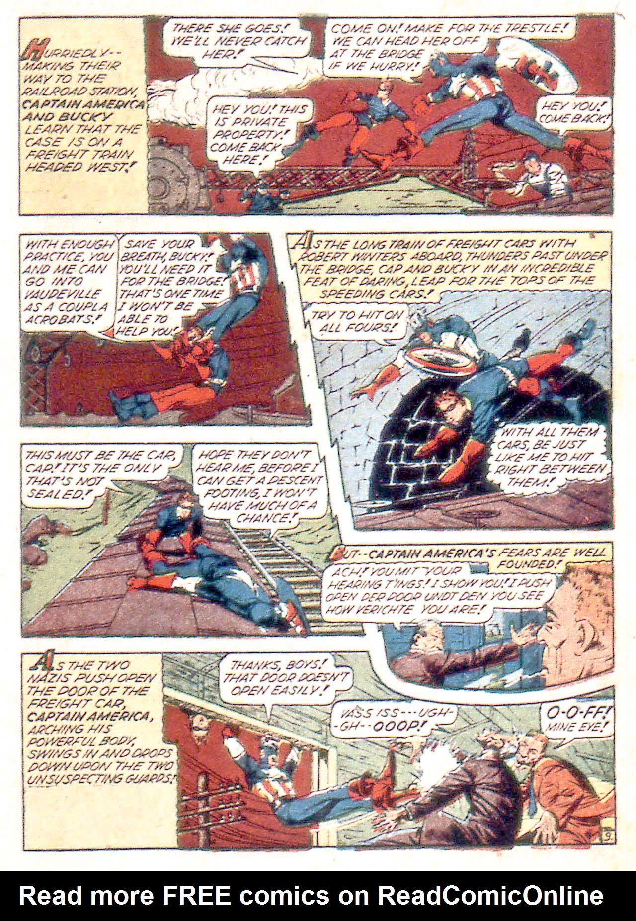 Read online Captain America Comics comic -  Issue #28 - 13