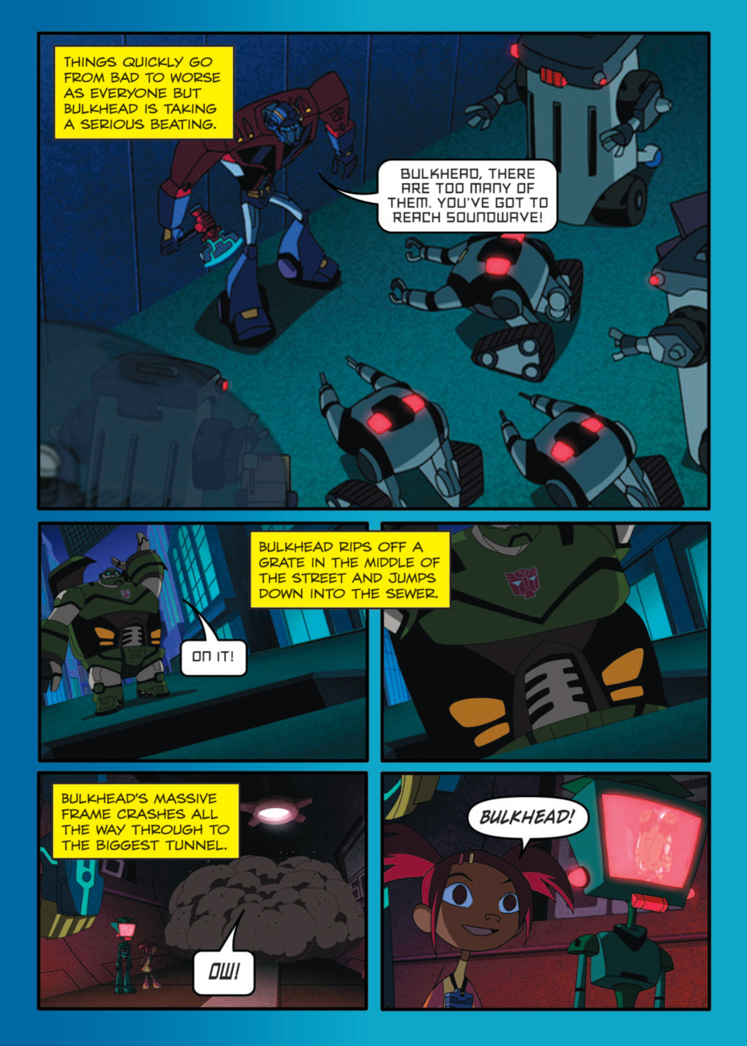 Read online Transformers Animated comic -  Issue #4 - 92