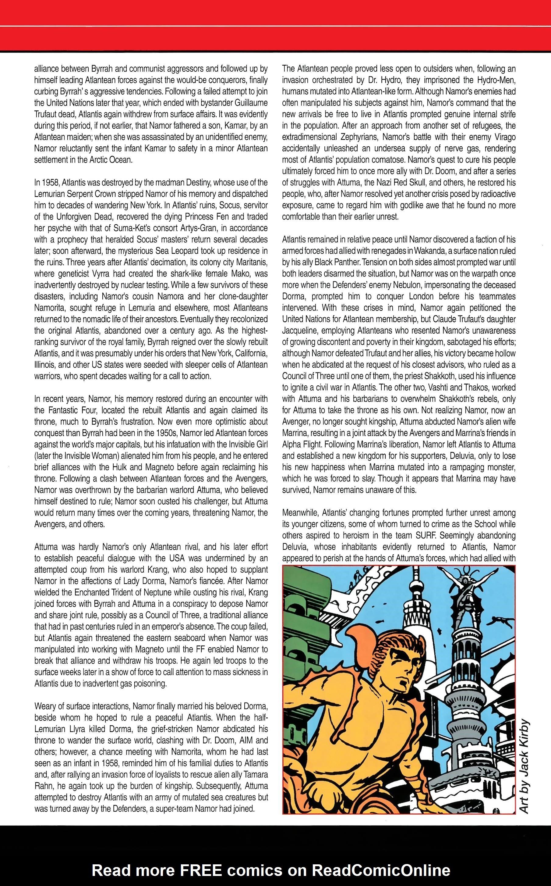 Read online Official Handbook of the Marvel Universe A to Z comic -  Issue # TPB 1 (Part 2) - 9