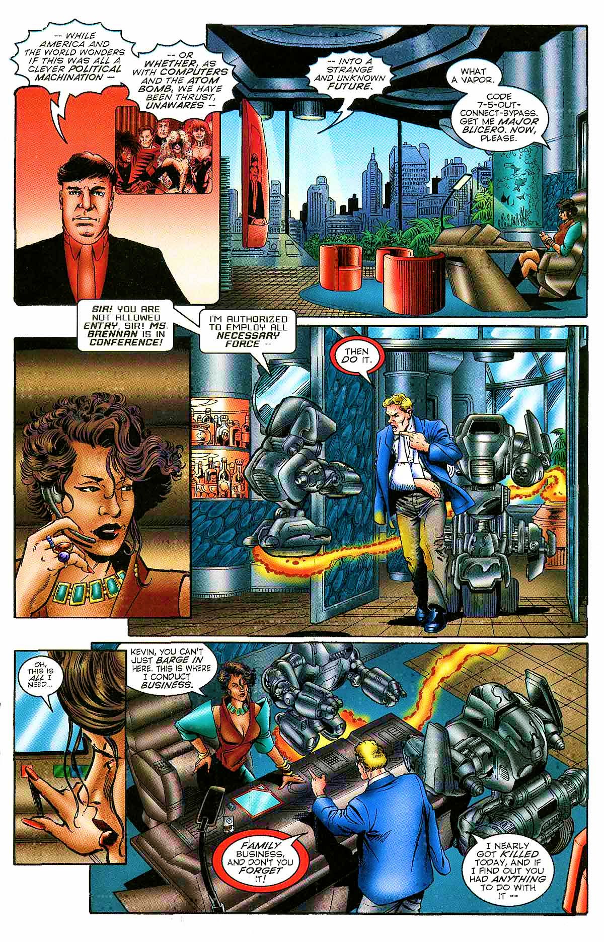 Read online Isaac Asimov's I-Bots comic -  Issue #1 - 15