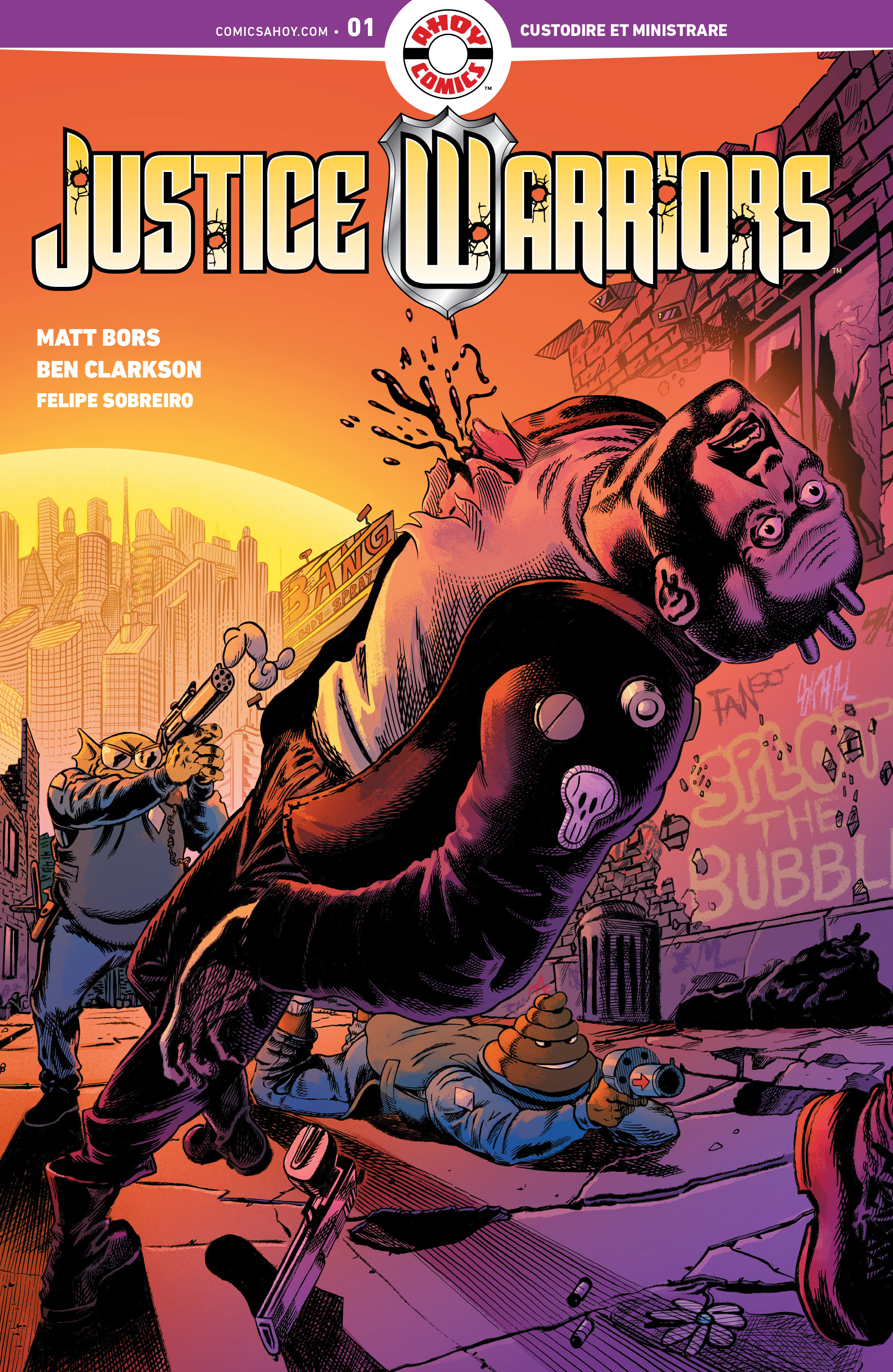 Read online Justice Warriors comic -  Issue #1 - 1