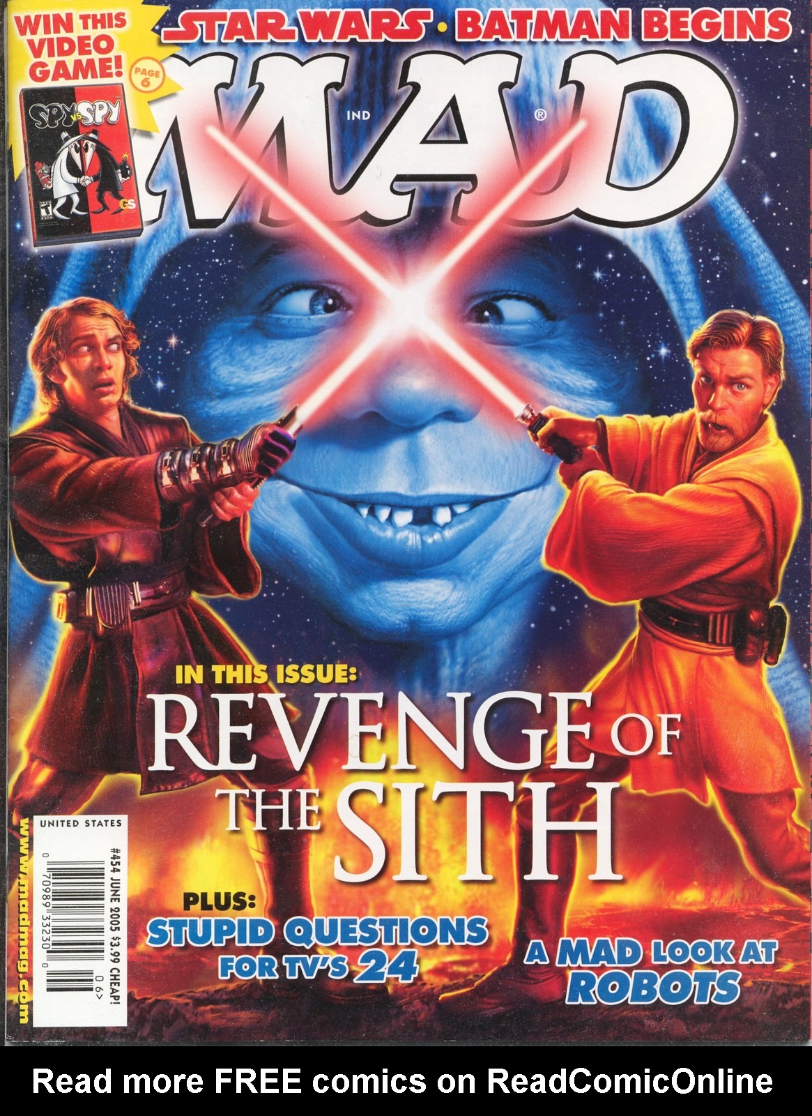 Read online MAD comic -  Issue #454 - 1