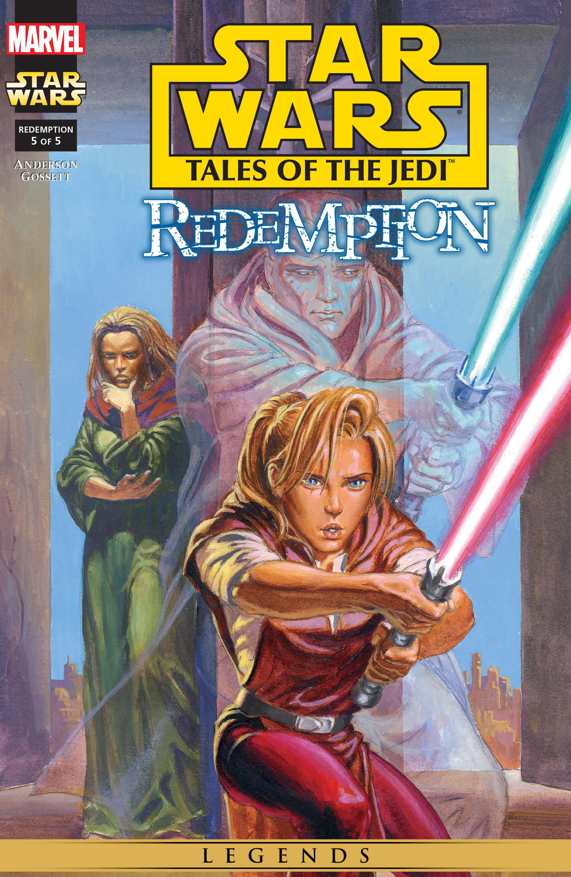 Read online Star Wars: Tales of the Jedi - Redemption comic -  Issue #5 - 1