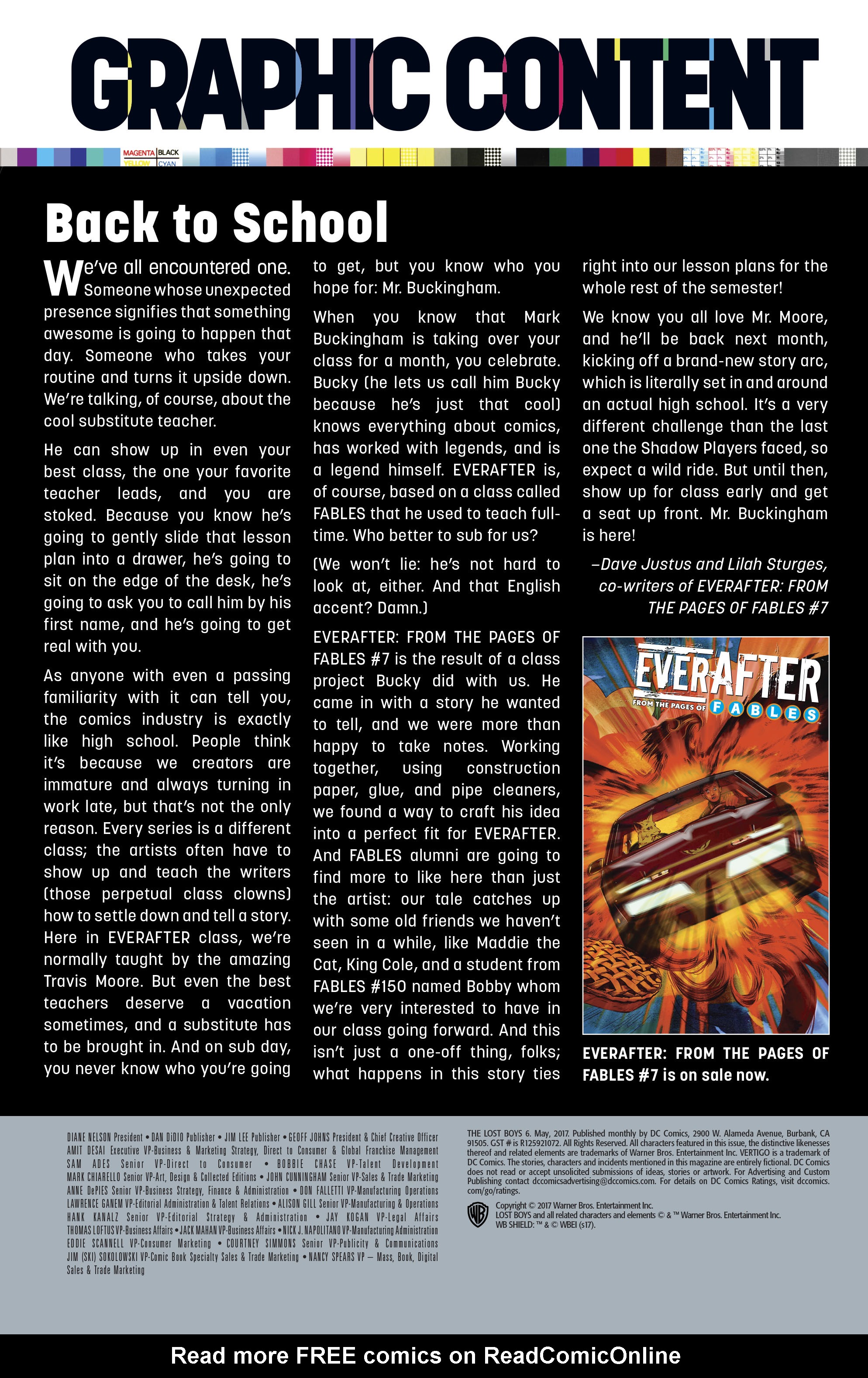 Read online The Lost Boys comic -  Issue #6 - 24