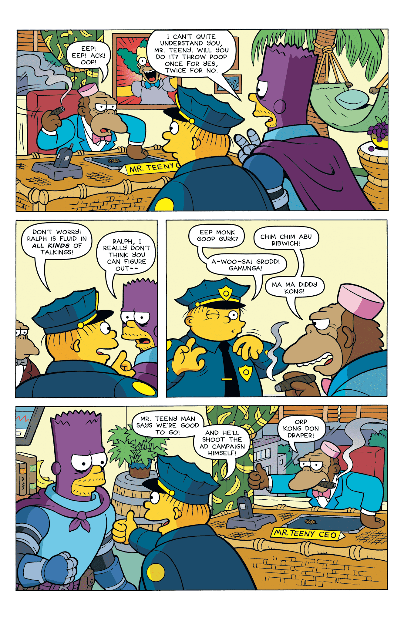 Read online Simpsons One-Shot Wonders: Bartman Spectacularly Super Secret Saga comic -  Issue #2 - 10