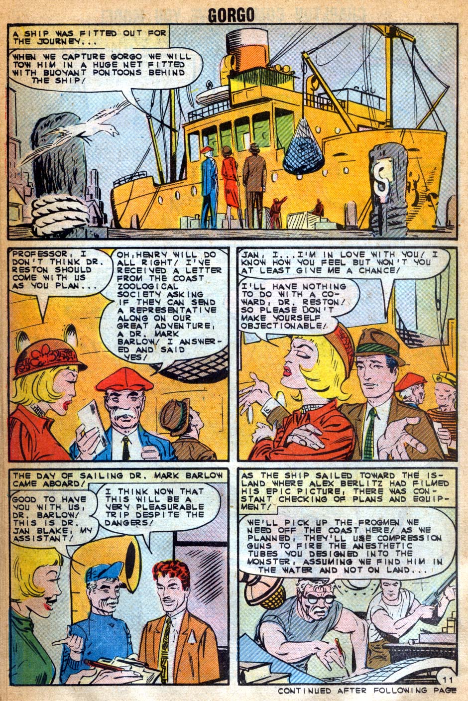 Read online Gorgo comic -  Issue #13 - 14