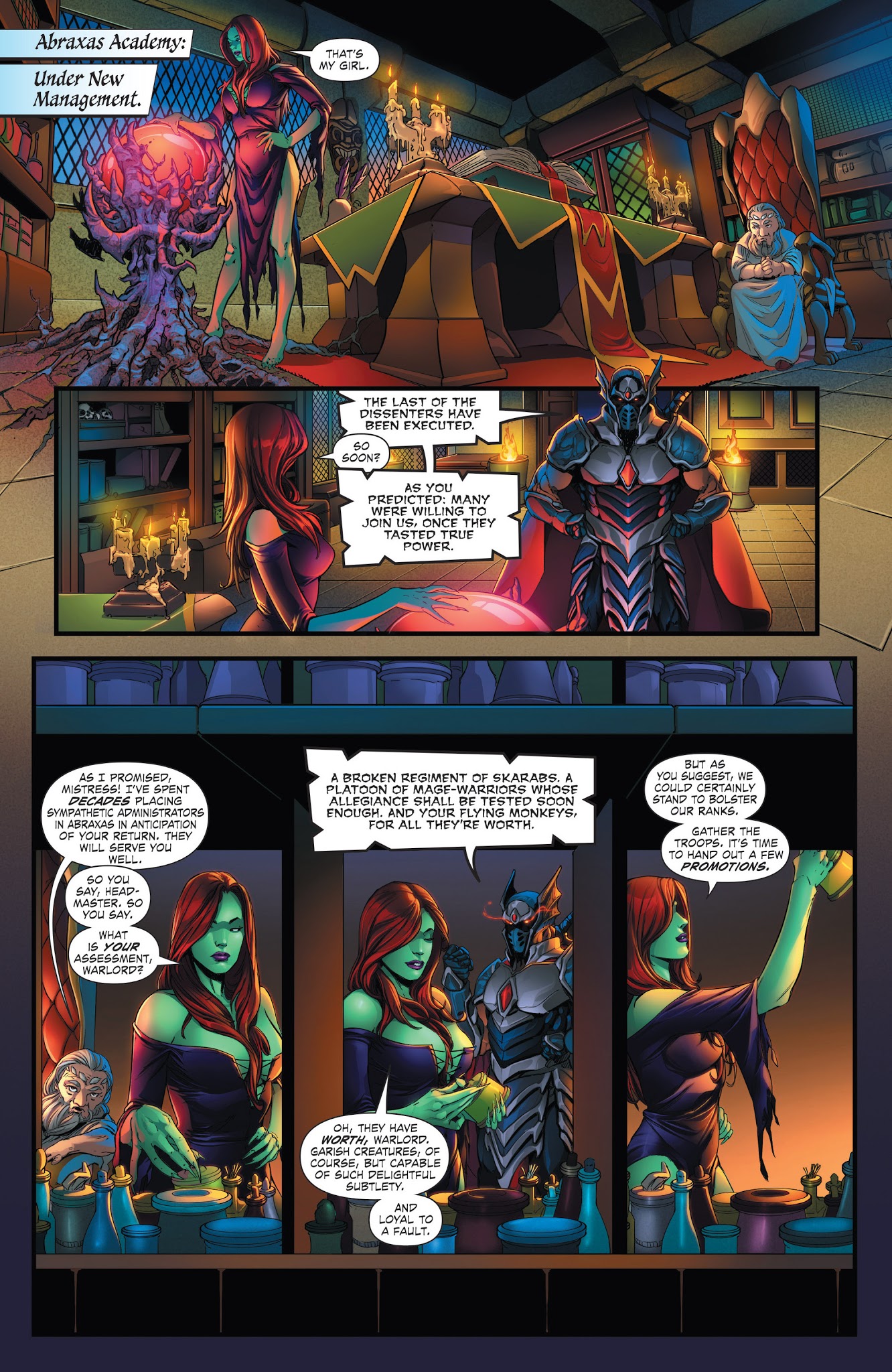 Read online Grimm Fairy Tales presents Oz: Reign of the Witch Queen comic -  Issue #2 - 6