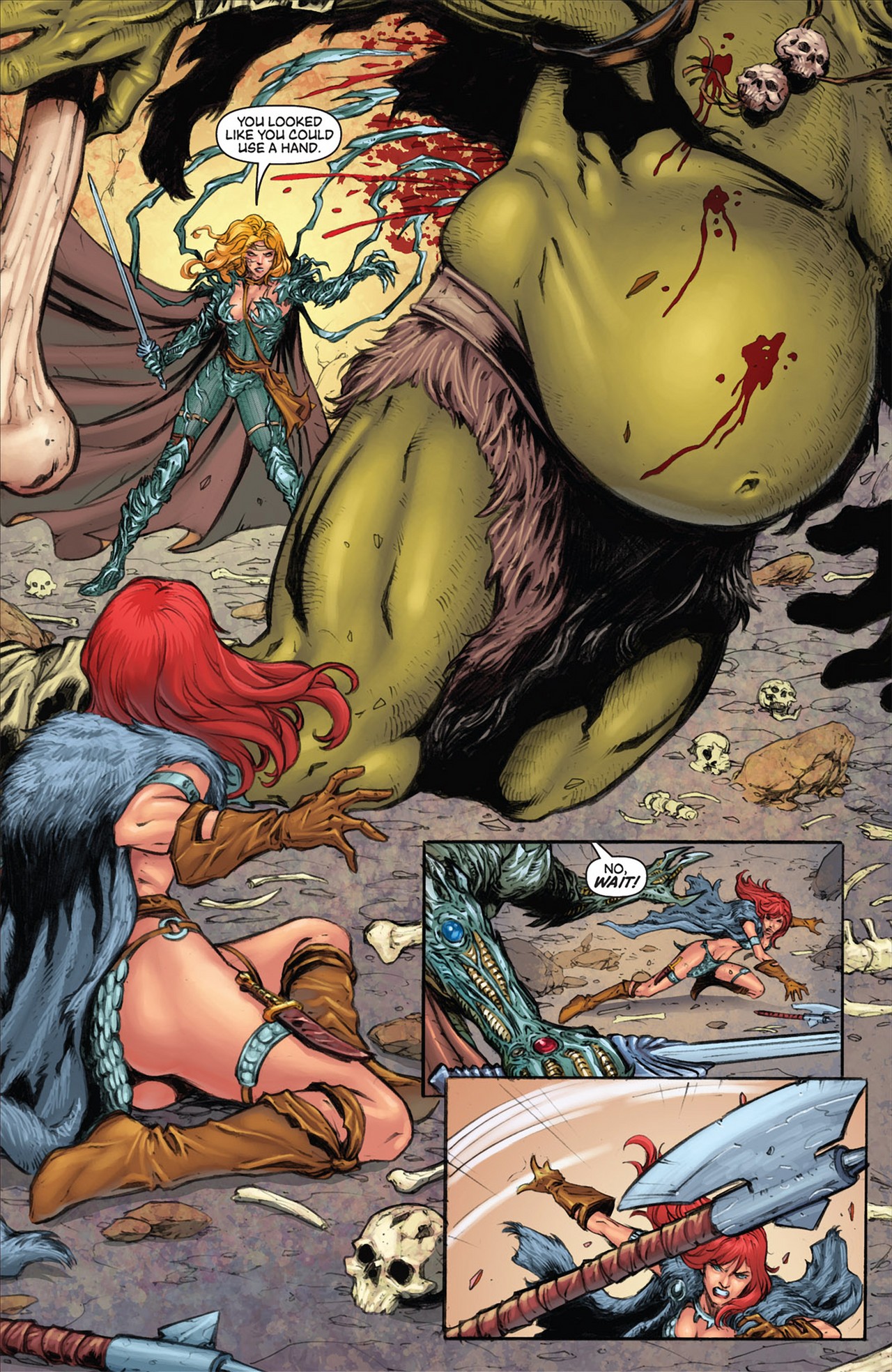 Read online Witchblade/Red Sonja comic -  Issue #1 - 14