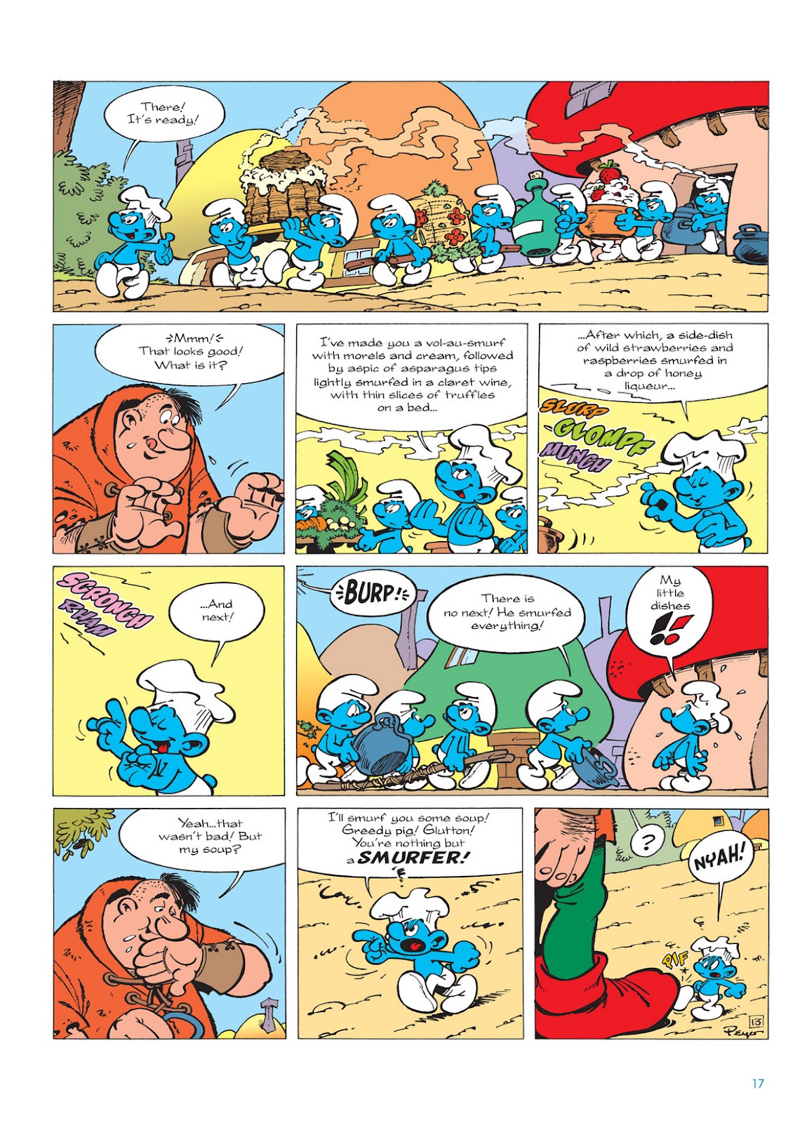 Read online The Smurfs comic -  Issue #13 - 17