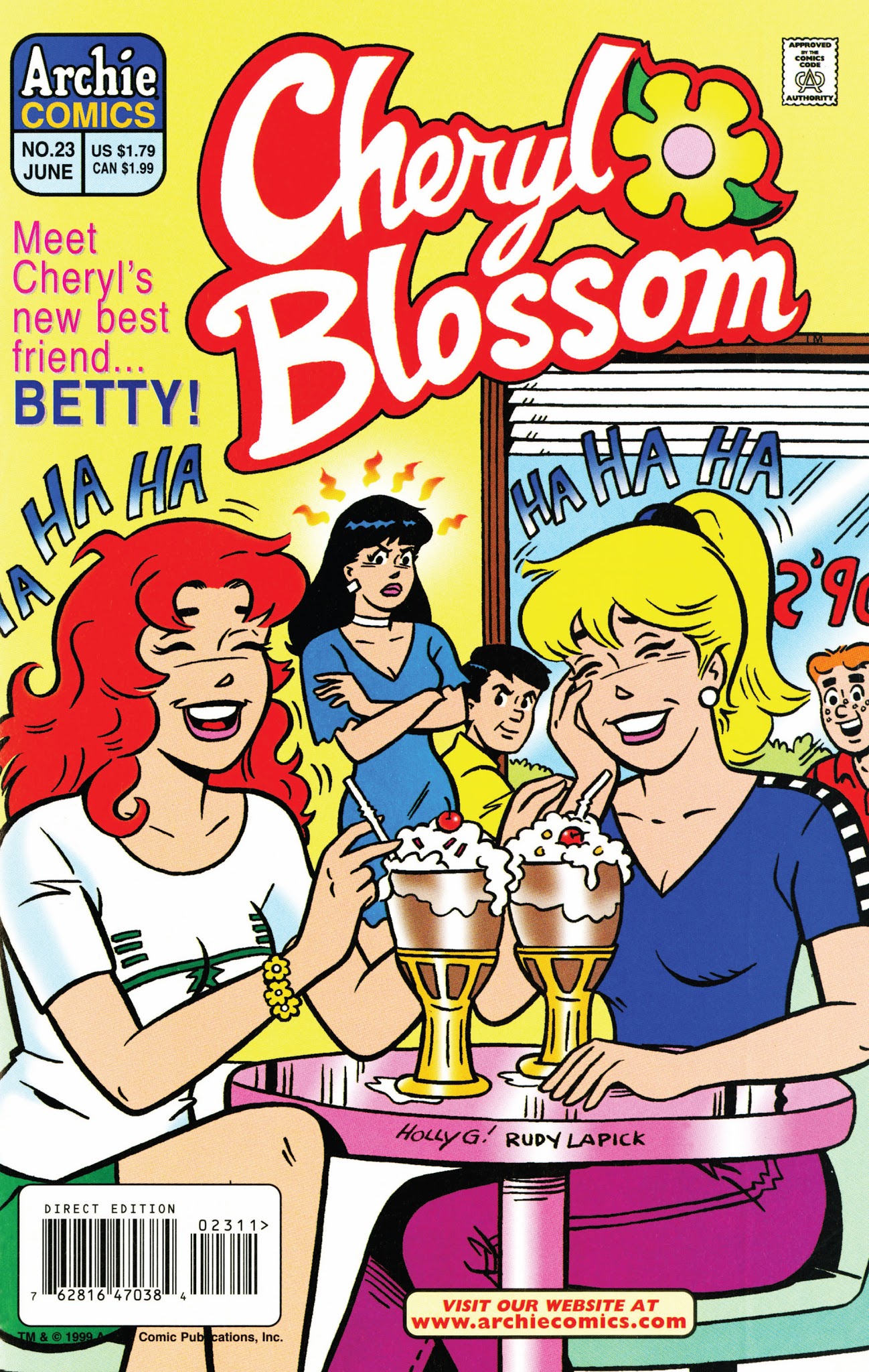 Read online Cheryl Blossom comic -  Issue #23 - 1