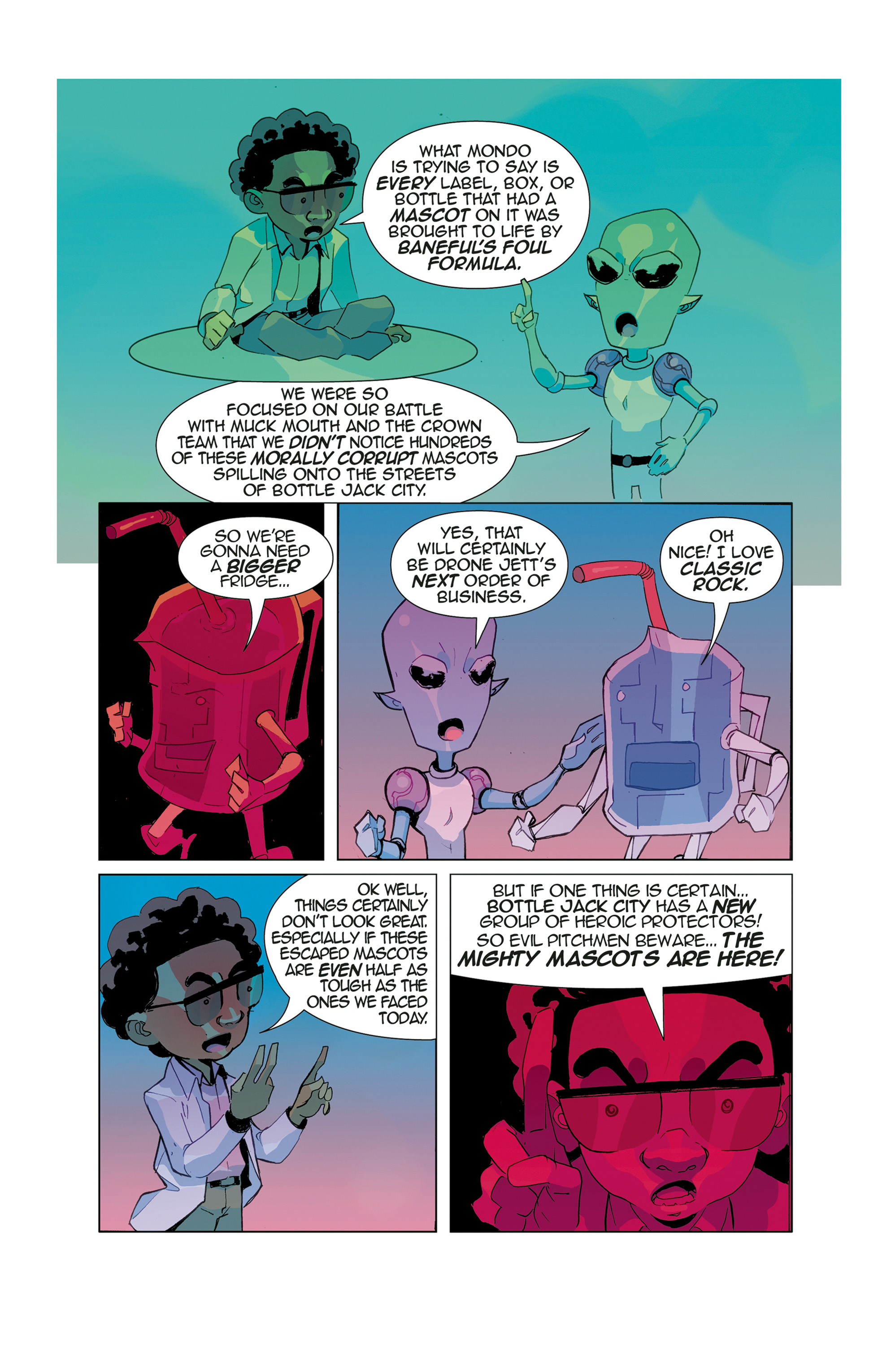 Read online The Mighty Mascots comic -  Issue #3 - 32