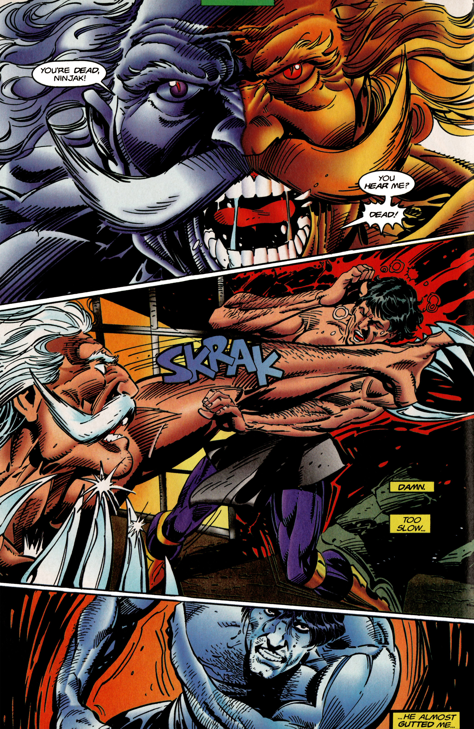Read online Ninjak (1994) comic -  Issue #20 - 8